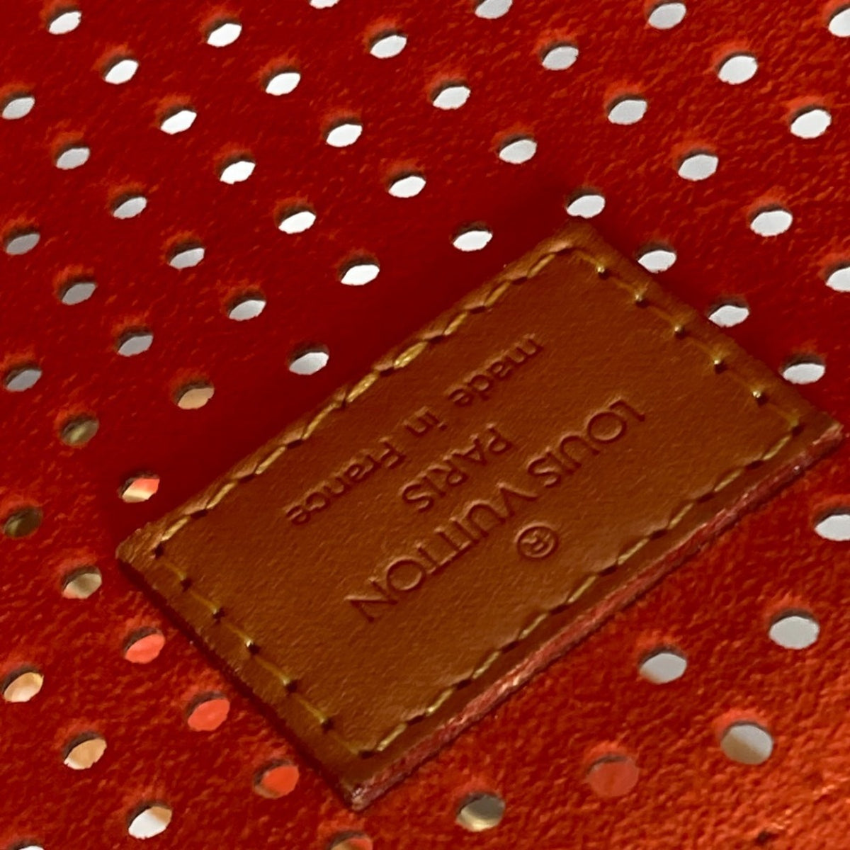Louis Vuitton Brown Orange Monogram Shoulder Bag (Pre-Owned)