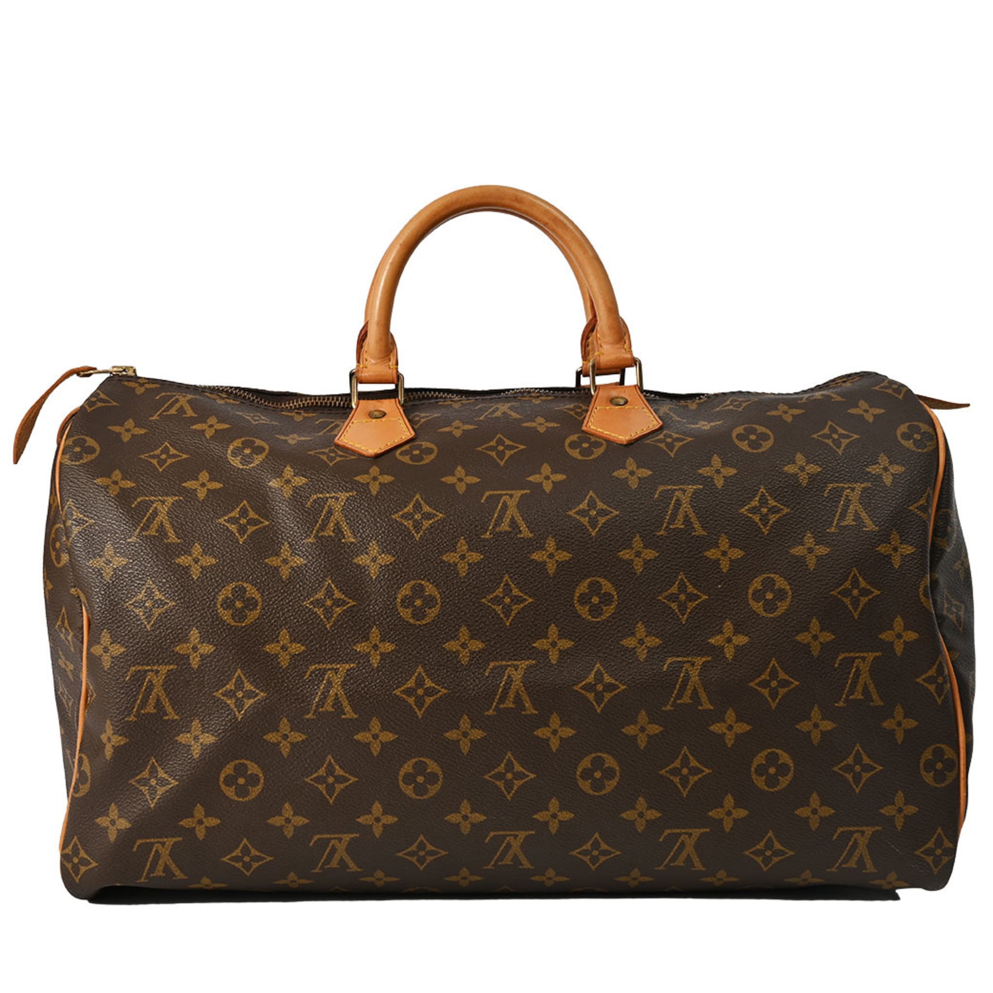 Louis Vuitton Brown Monogram Monogram Canvas Boston Bag (Pre-Owned)