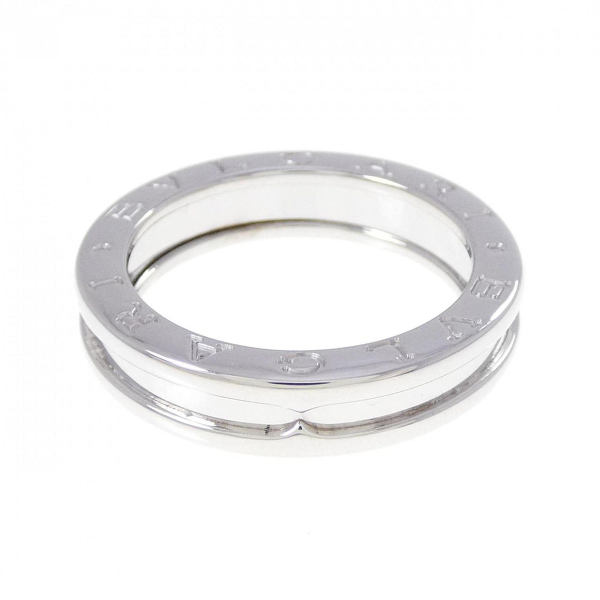 Bvlgari White Gold White Gold (18K) Band Ring (Pre-Owned)