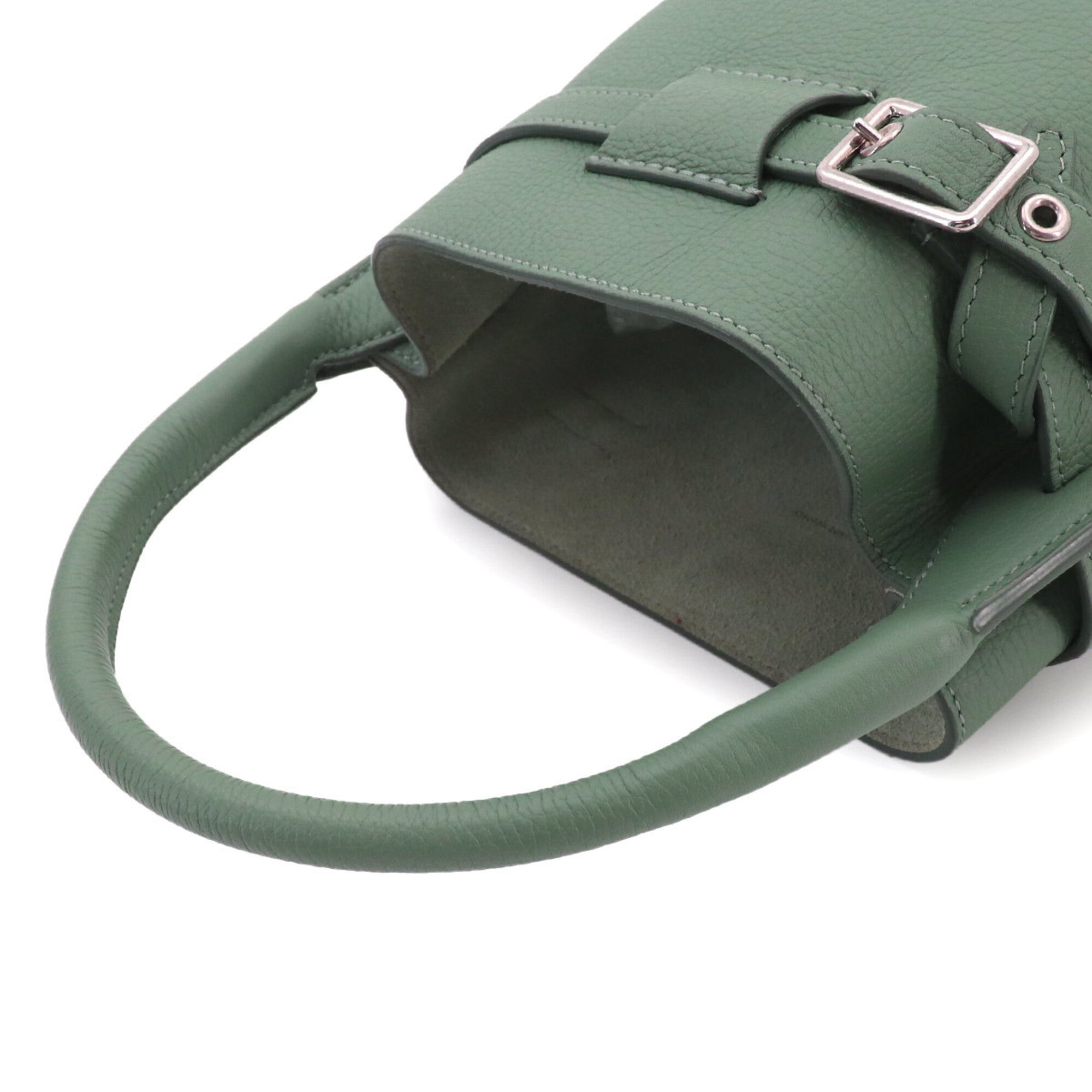 Celine Green Leather Handbag (Pre-Owned)