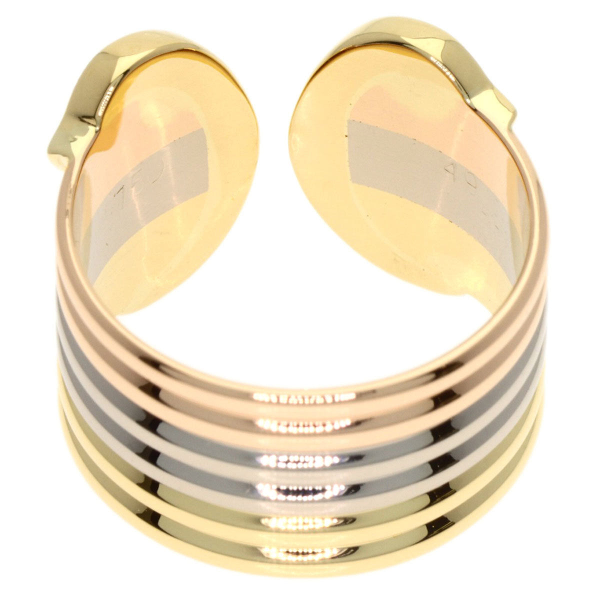 Cartier Yellow Gold (18K) Pink Gold (18K) White Gold (18K) Band Ring (Pre-Owned)