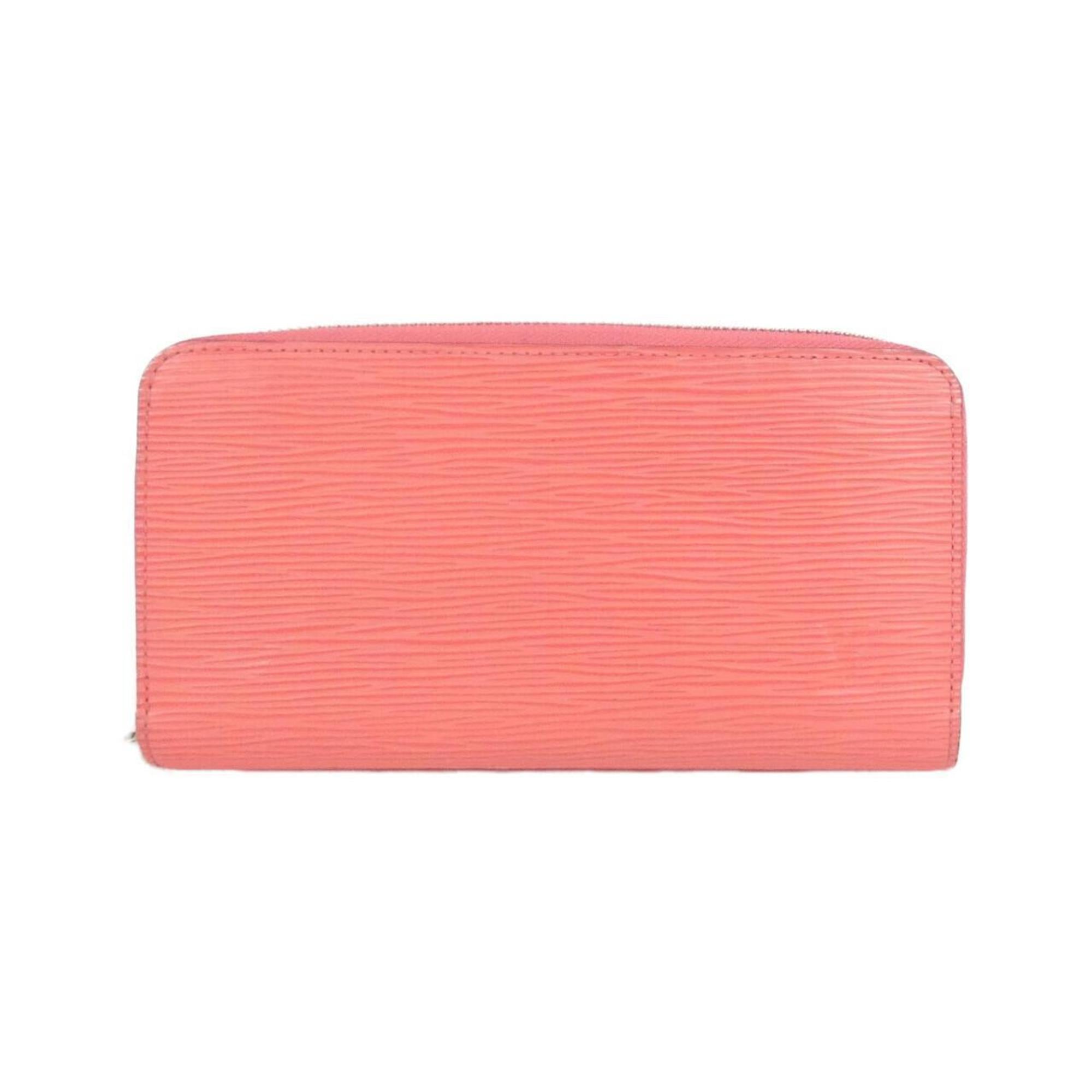 Louis Vuitton Pink Leather Long Wallet (Bi-Fold) (Pre-Owned)