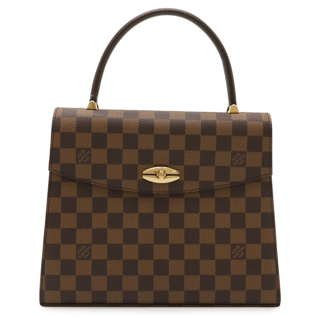 Louis Vuitton Brown Damier Canvas Handbag (Pre-Owned)