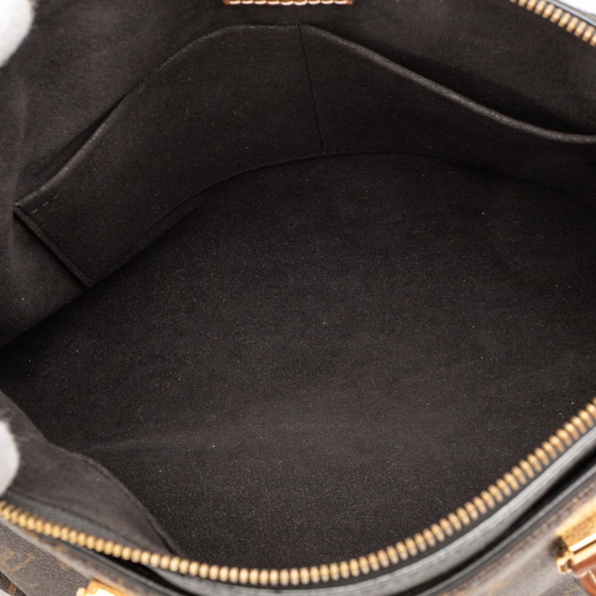 Louis Vuitton Brown Noir Pvc Leather Handbag Shoulder Bag (Pre-Owned)