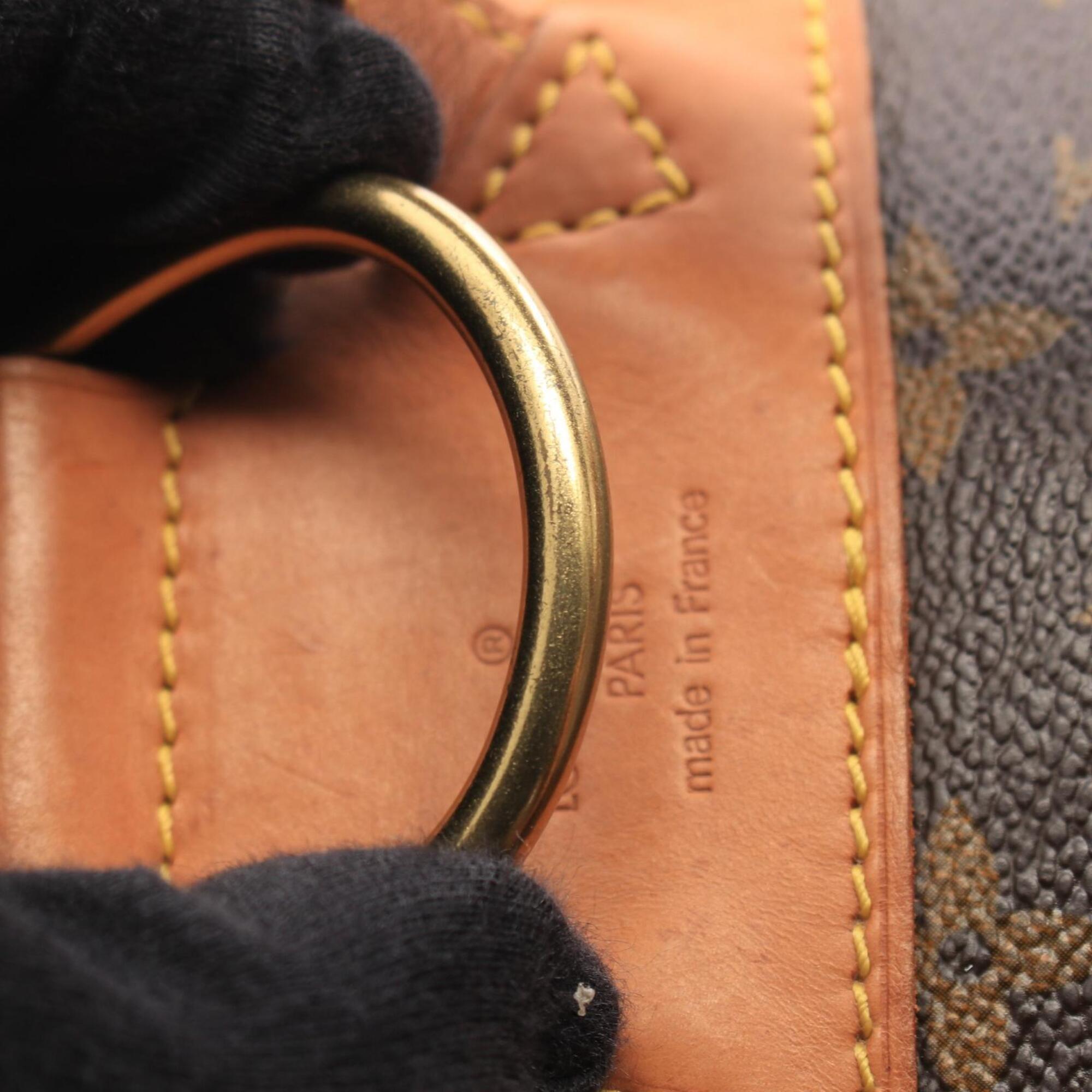 Louis Vuitton Brown Monogram Monogram Leather Backpack (Pre-Owned)