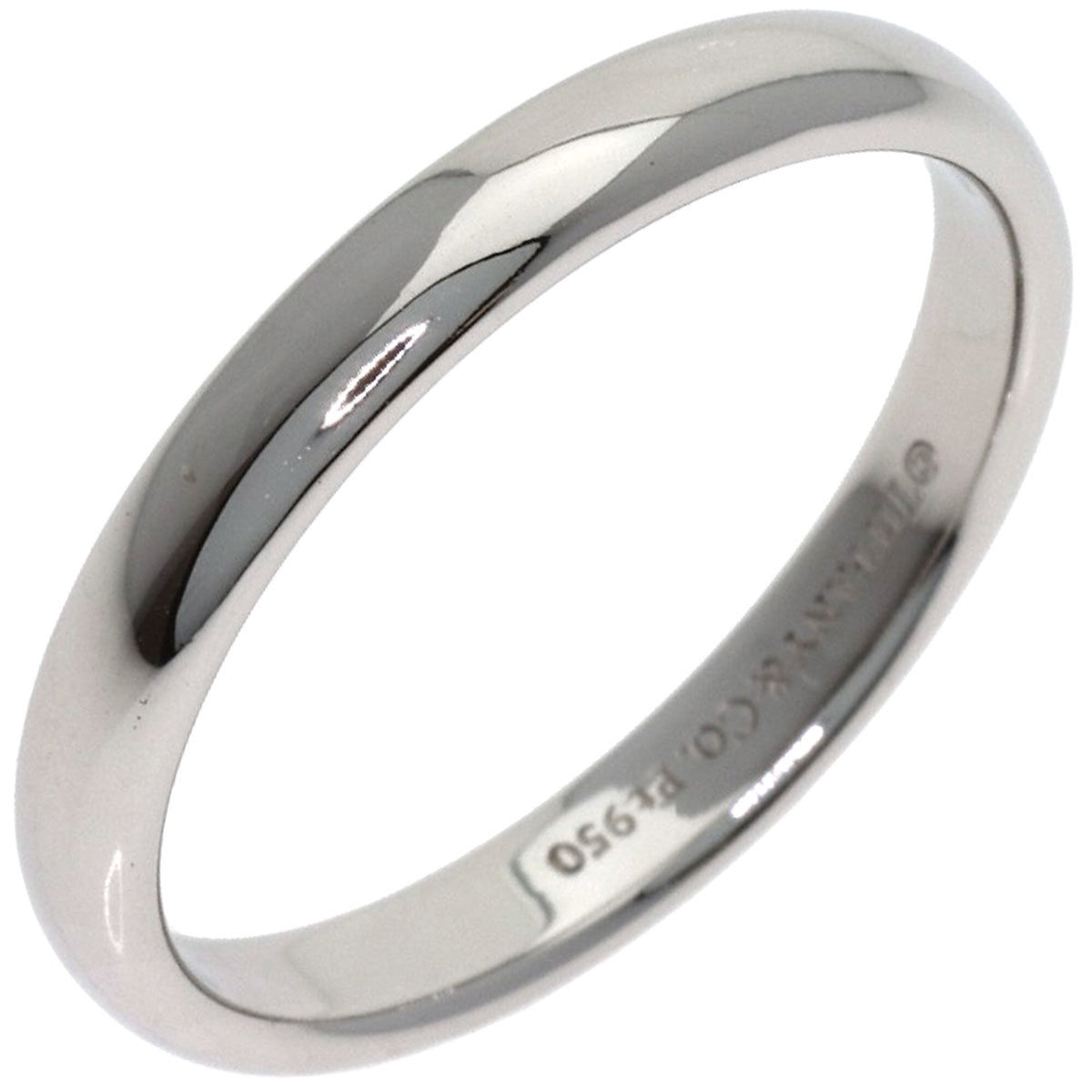Tiffany Platinum 950 Band Ring (Pre-Owned)