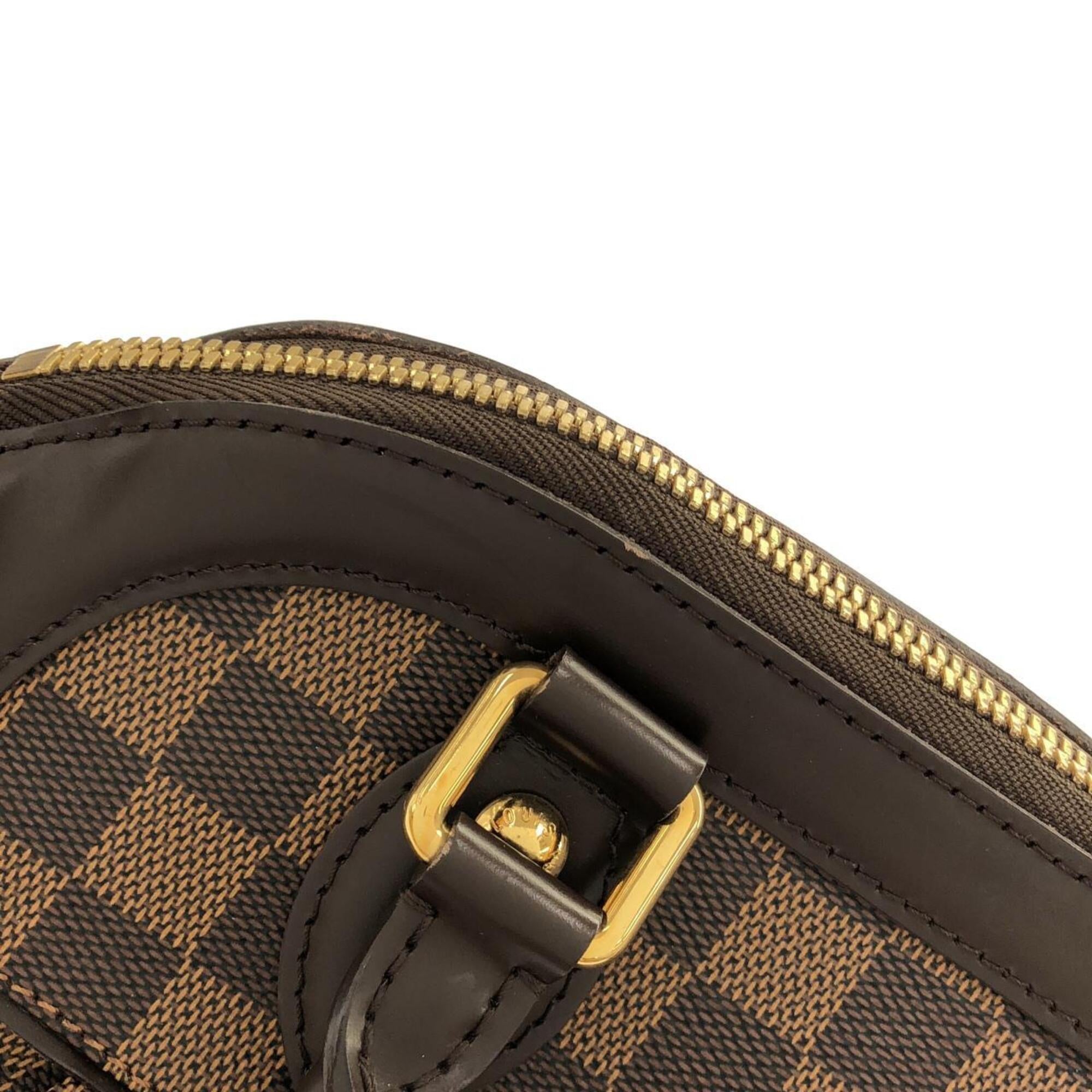 Louis Vuitton Brown Coated Canvas Handbag (Pre-Owned)