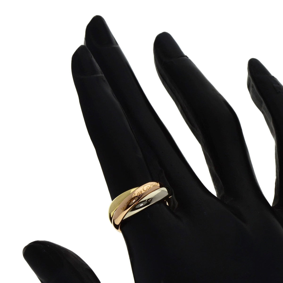 Cartier Yellow Gold (18K) Pink Gold (18K) White Gold (18K) Band Ring (Pre-Owned)