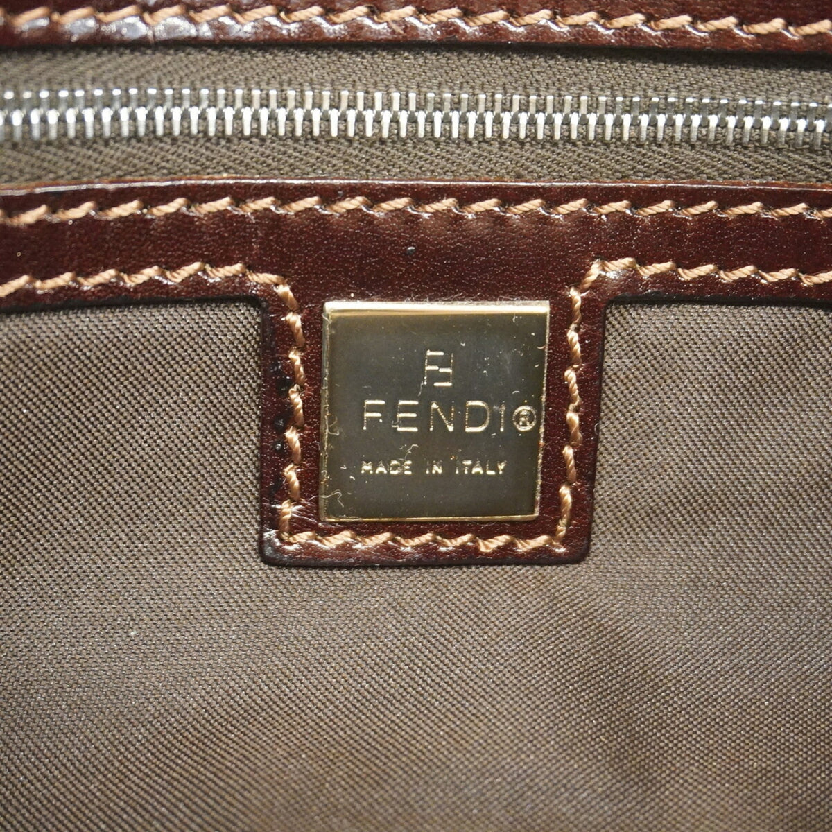 Fendi Beige Cotton Handbag (Pre-Owned)