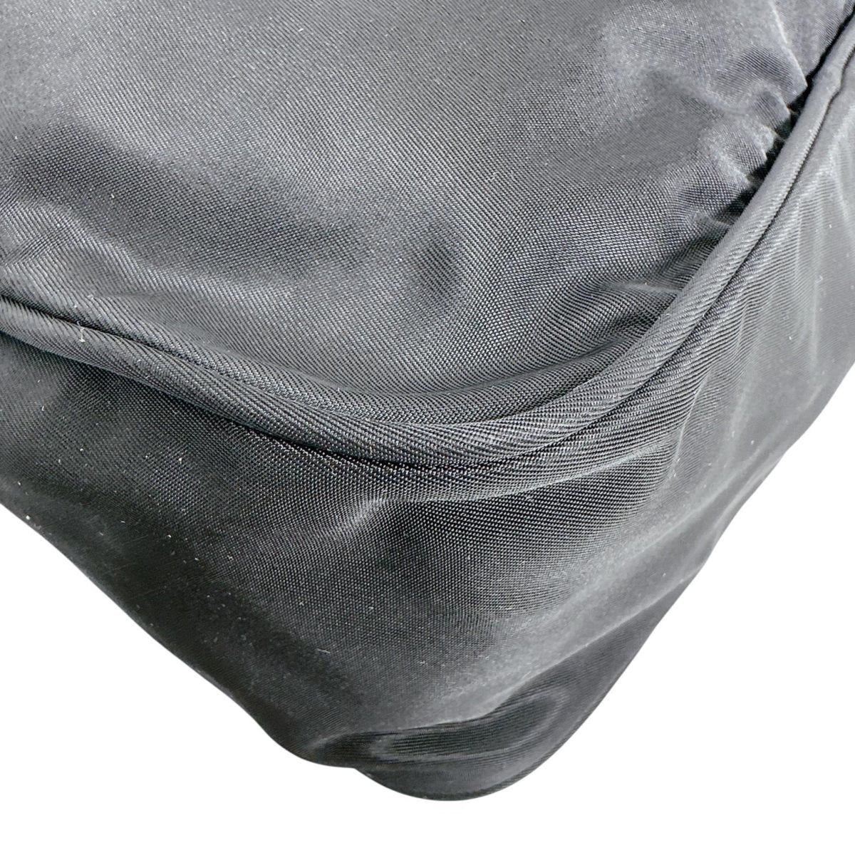 Prada Black Nylon Shoulder Bag Sling Bag (Pre-Owned)