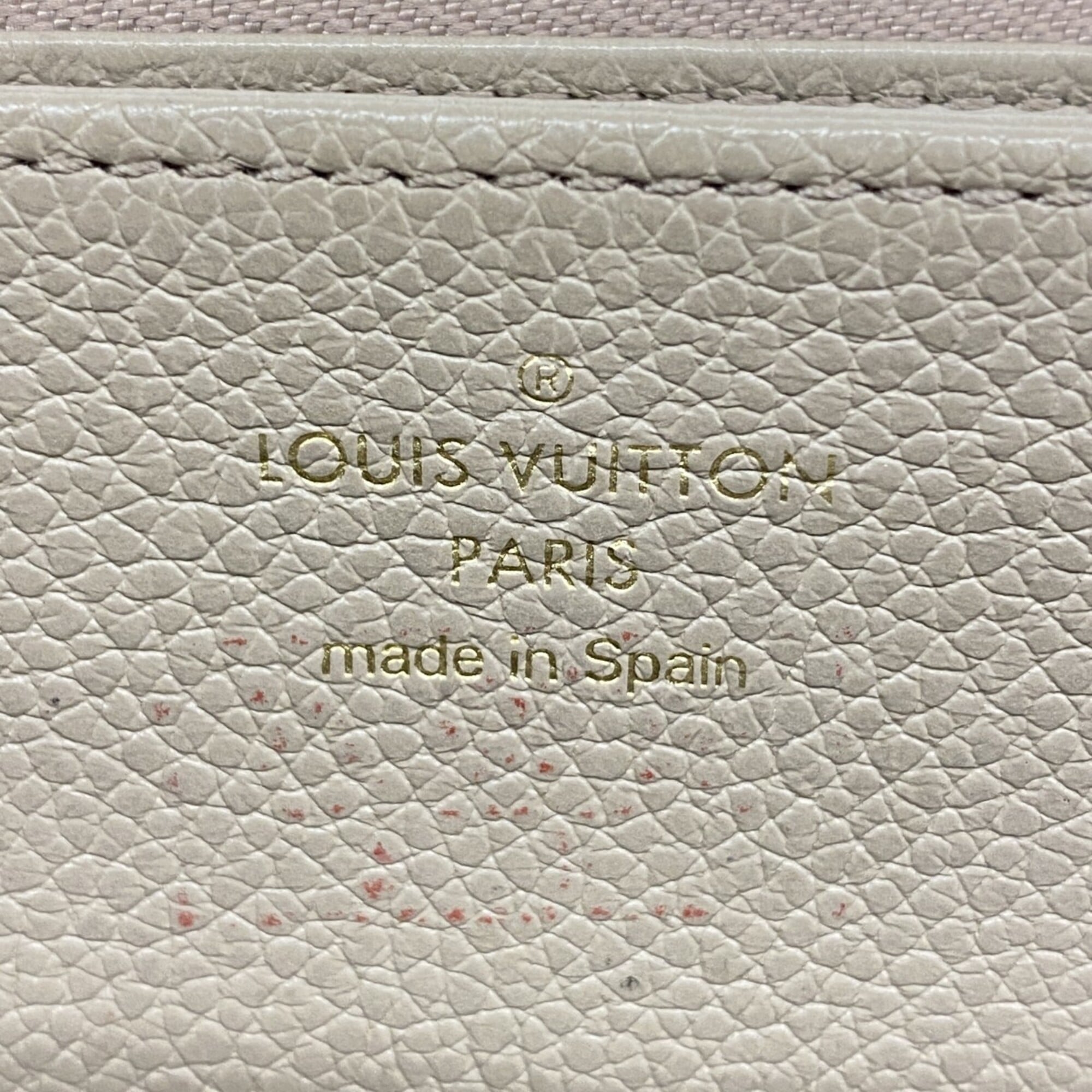 Louis Vuitton Beige Long Wallet (Bi-Fold) (Pre-Owned)
