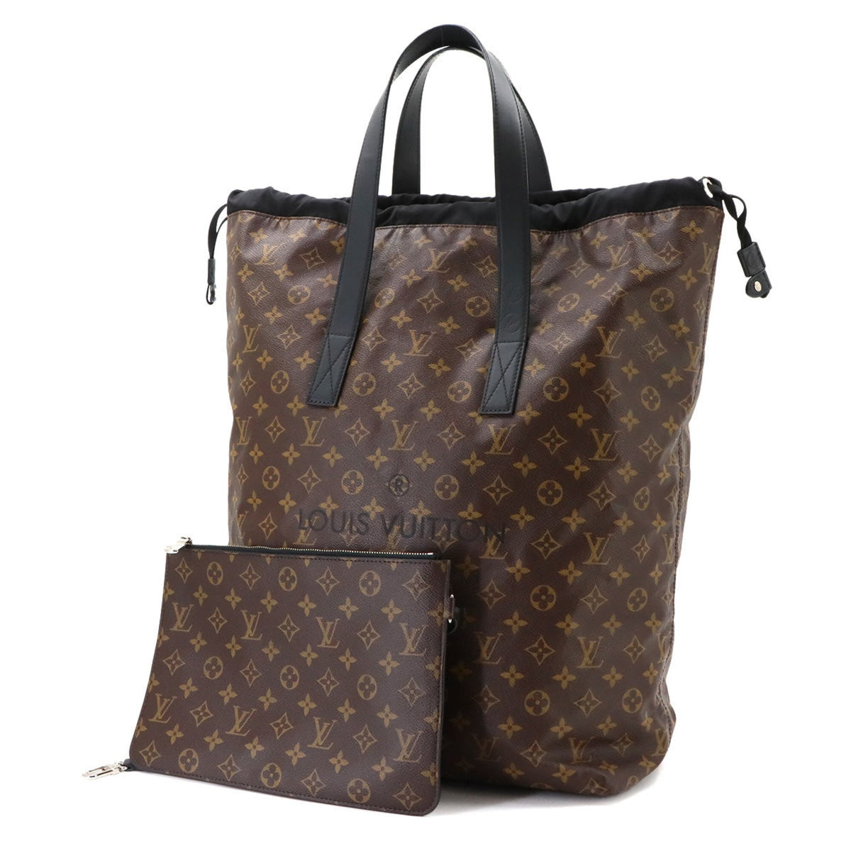 Louis Vuitton Brown Monogram Macassar Monogram Handbag Tote Bag (Pre-Owned)