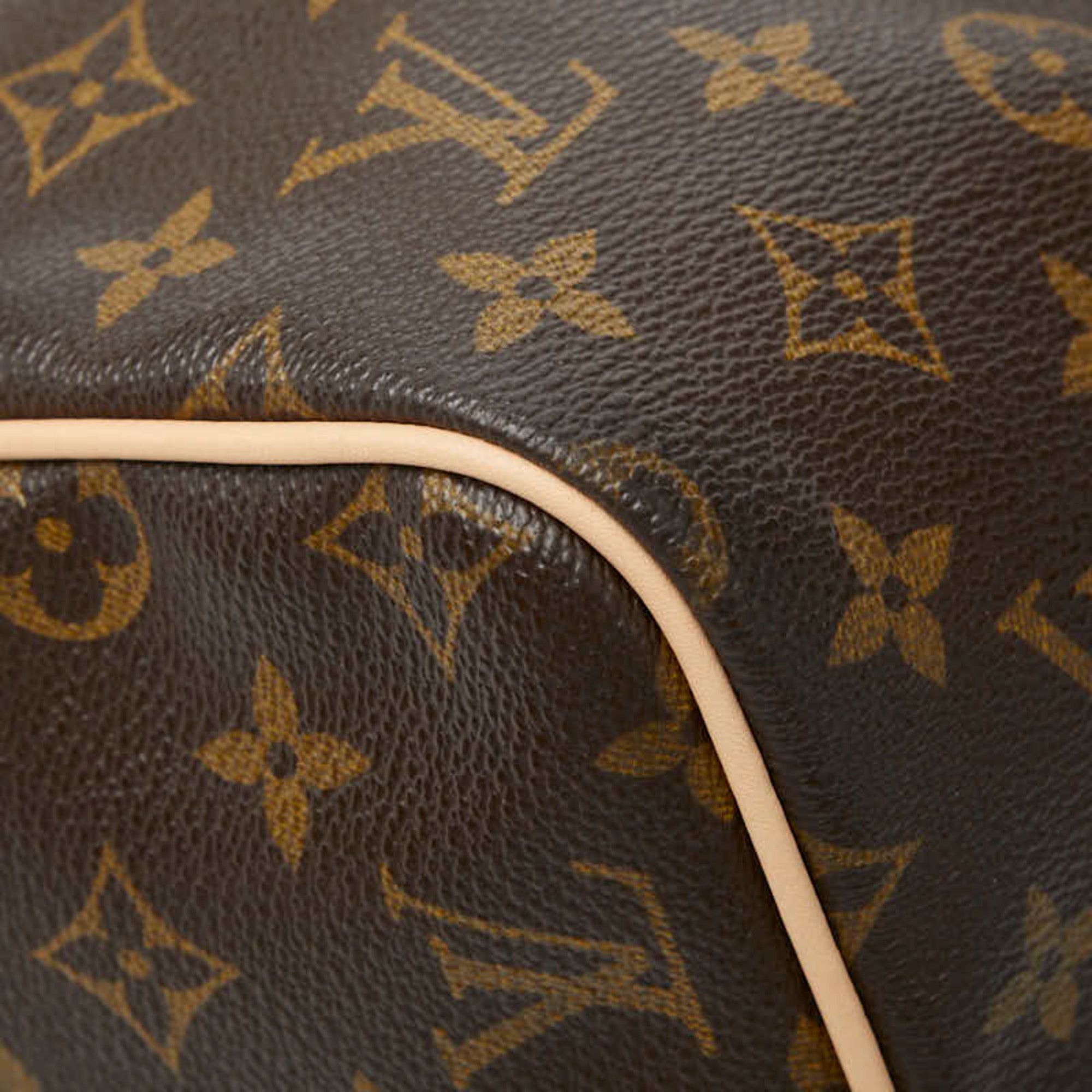 Louis Vuitton Brown Monogram Pvc Leather Boston Bag Handbag (Pre-Owned)