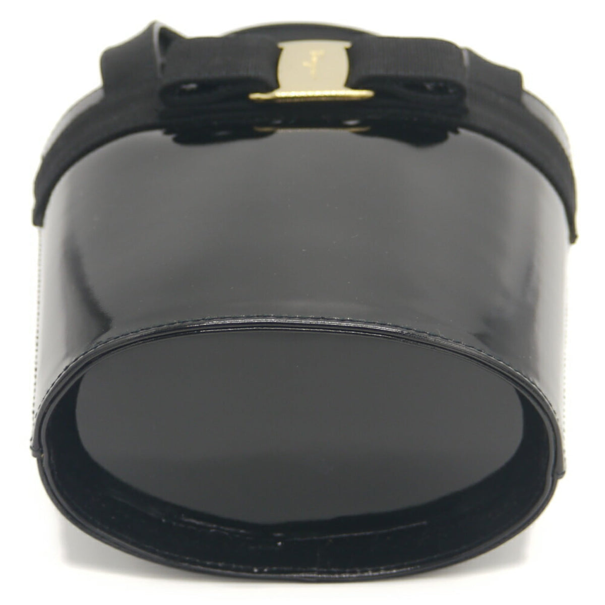 Salvatore Ferragamo Black Leather Handbag (Pre-Owned)