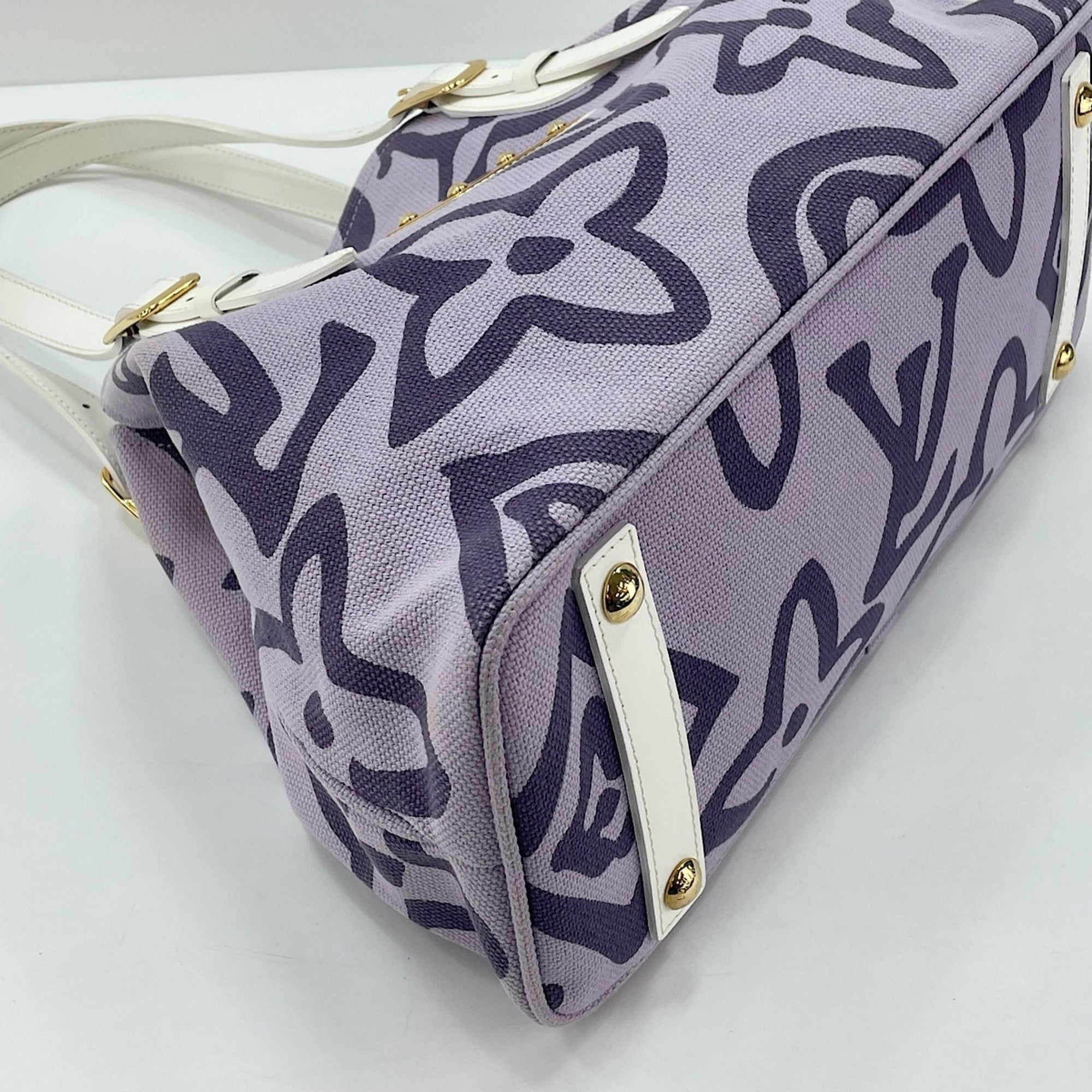 Louis Vuitton Purple Tote Bag (Pre-Owned)