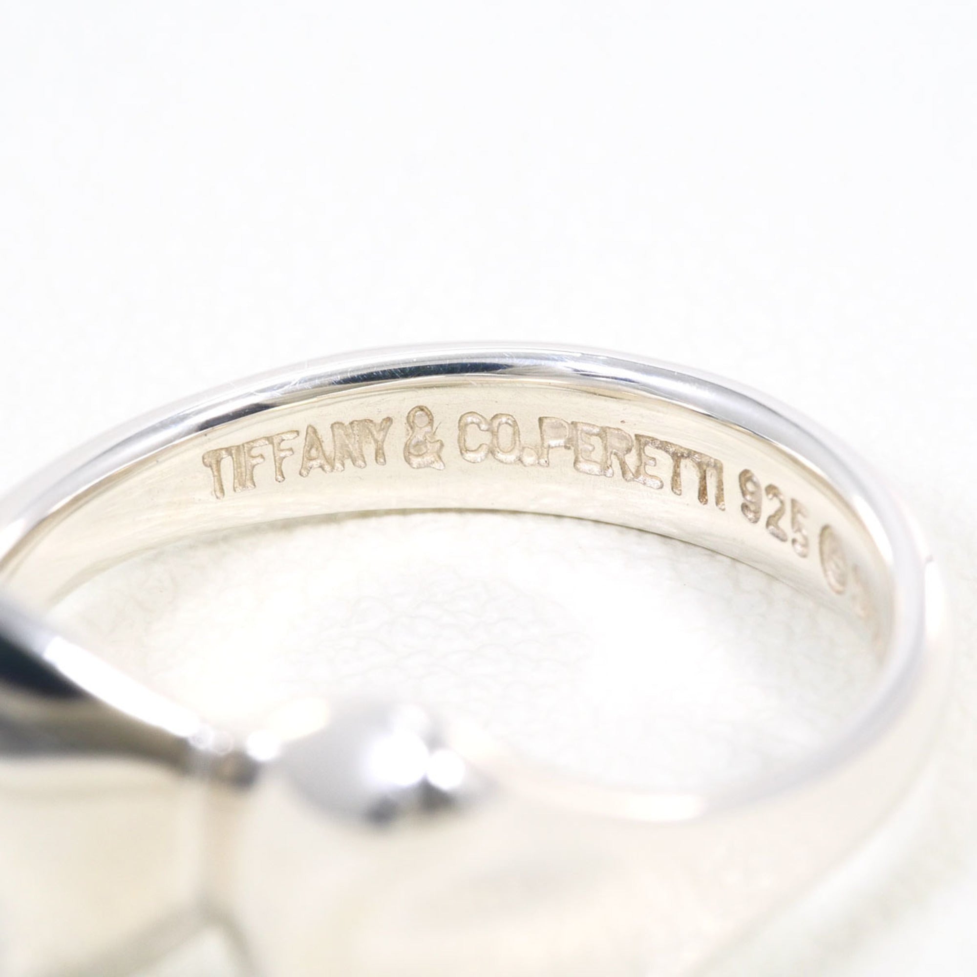 Tiffany Silver 925 Band Ring (Pre-Owned)