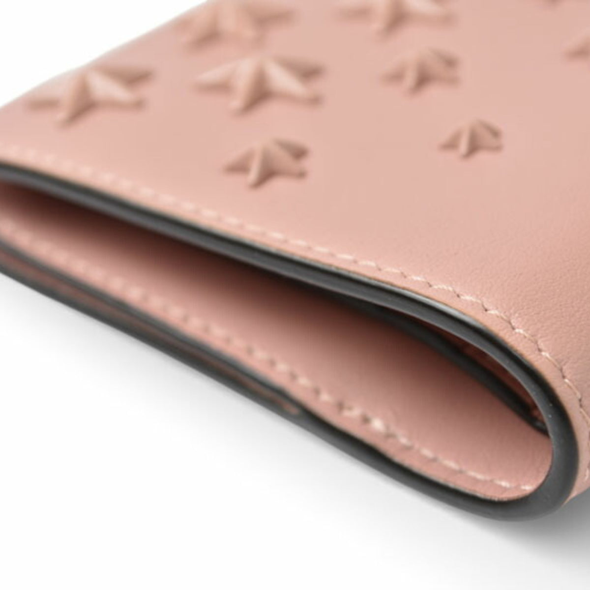 Jimmy Choo Pink Leather Wallet (Bi-Fold) (Pre-Owned)