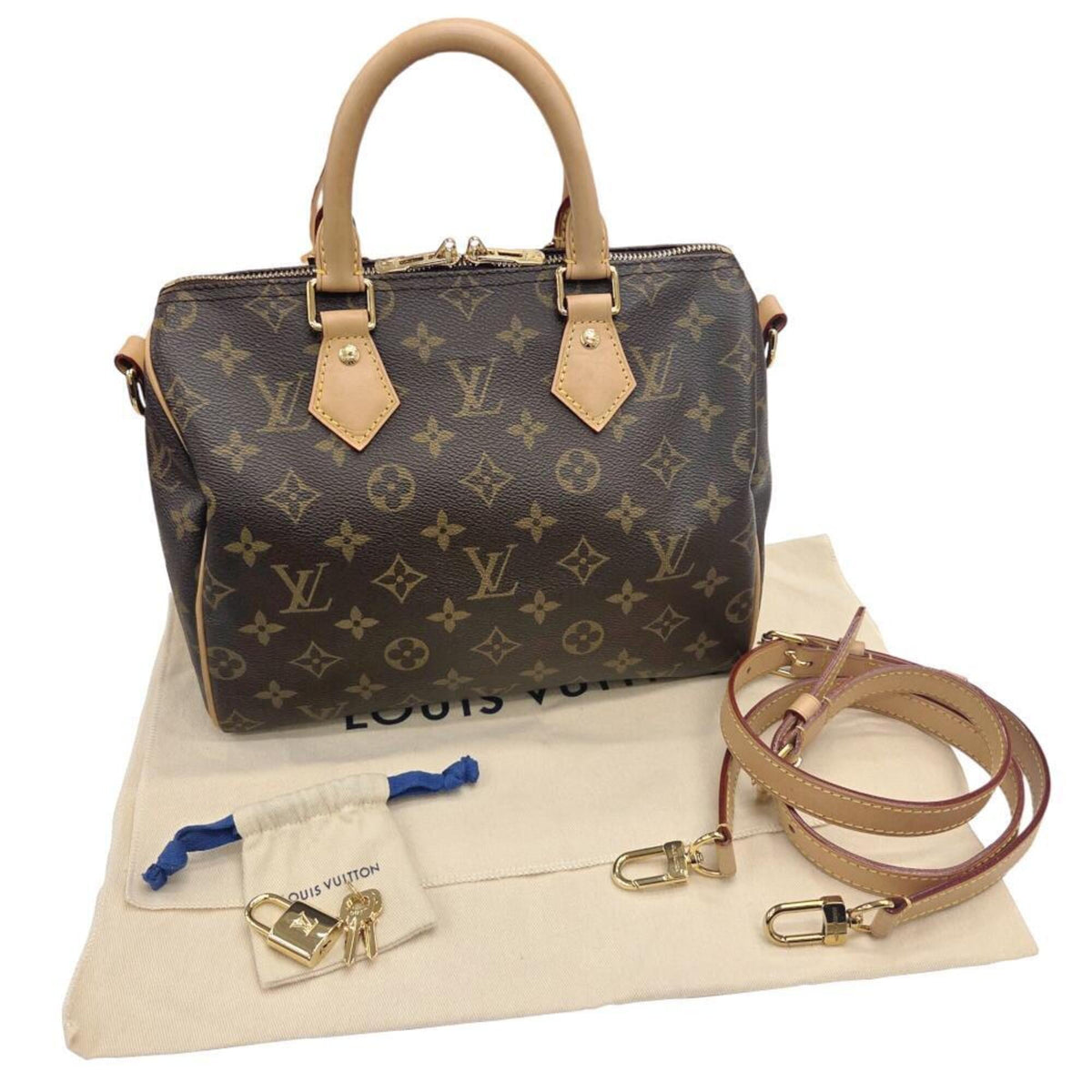 Louis Vuitton Brown Monogram Boston Bag (Pre-Owned)