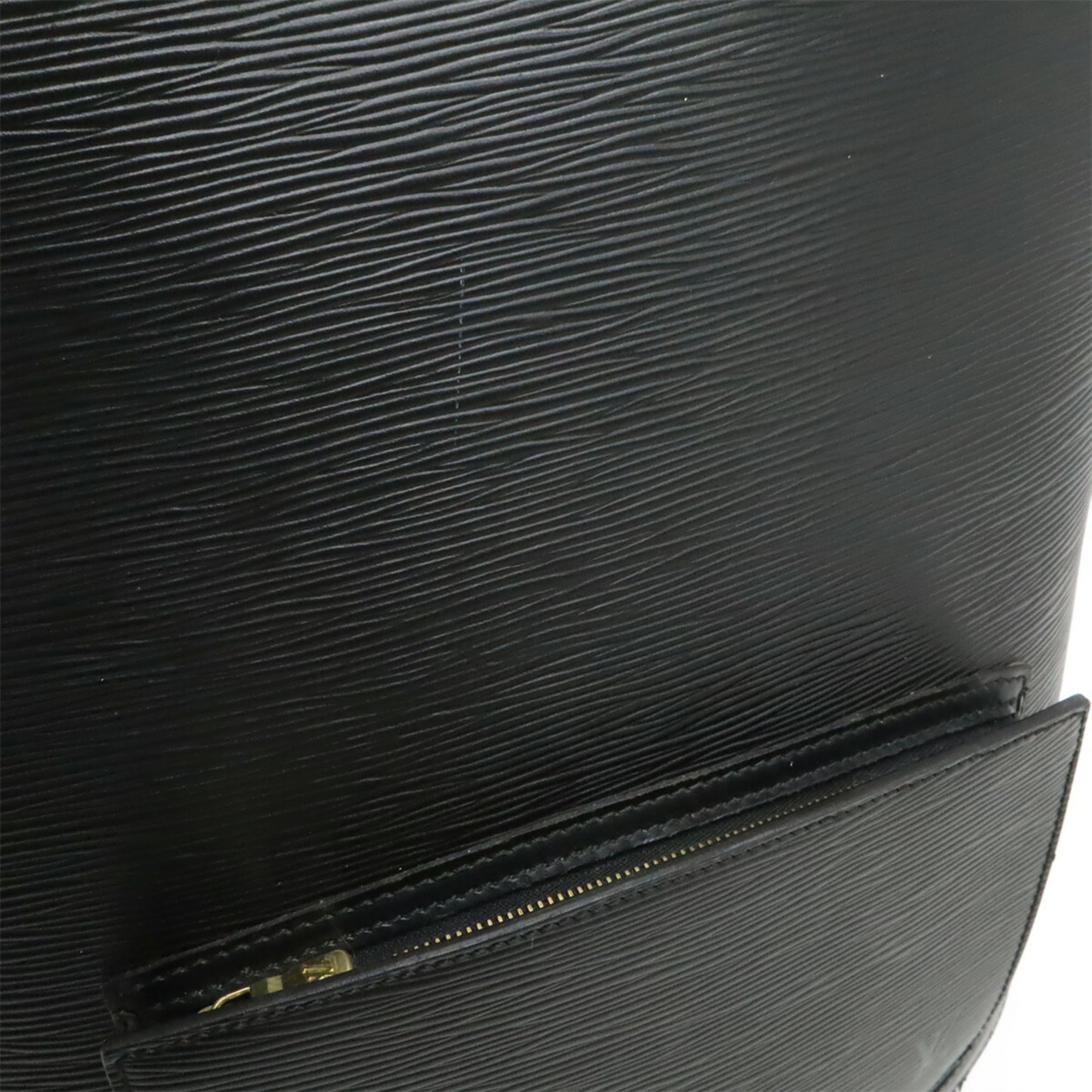 Louis Vuitton Black Noir Epi Leather Backpack Shoulder Bag (Pre-Owned)