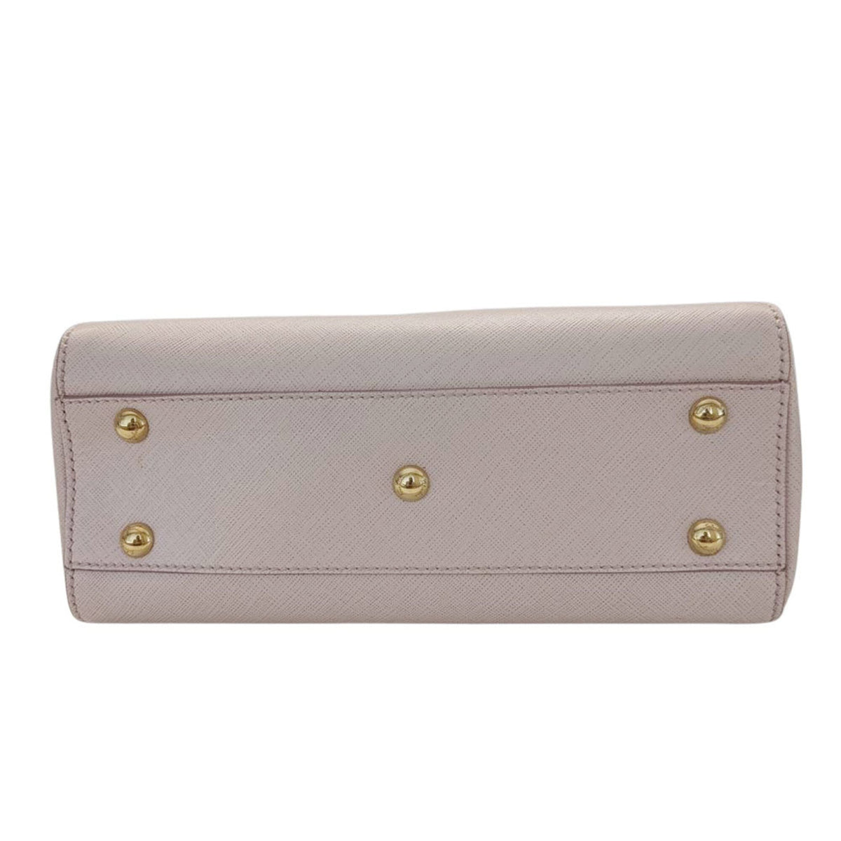 Salvatore Ferragamo Pink Leather Handbag Shoulder Bag (Pre-Owned)
