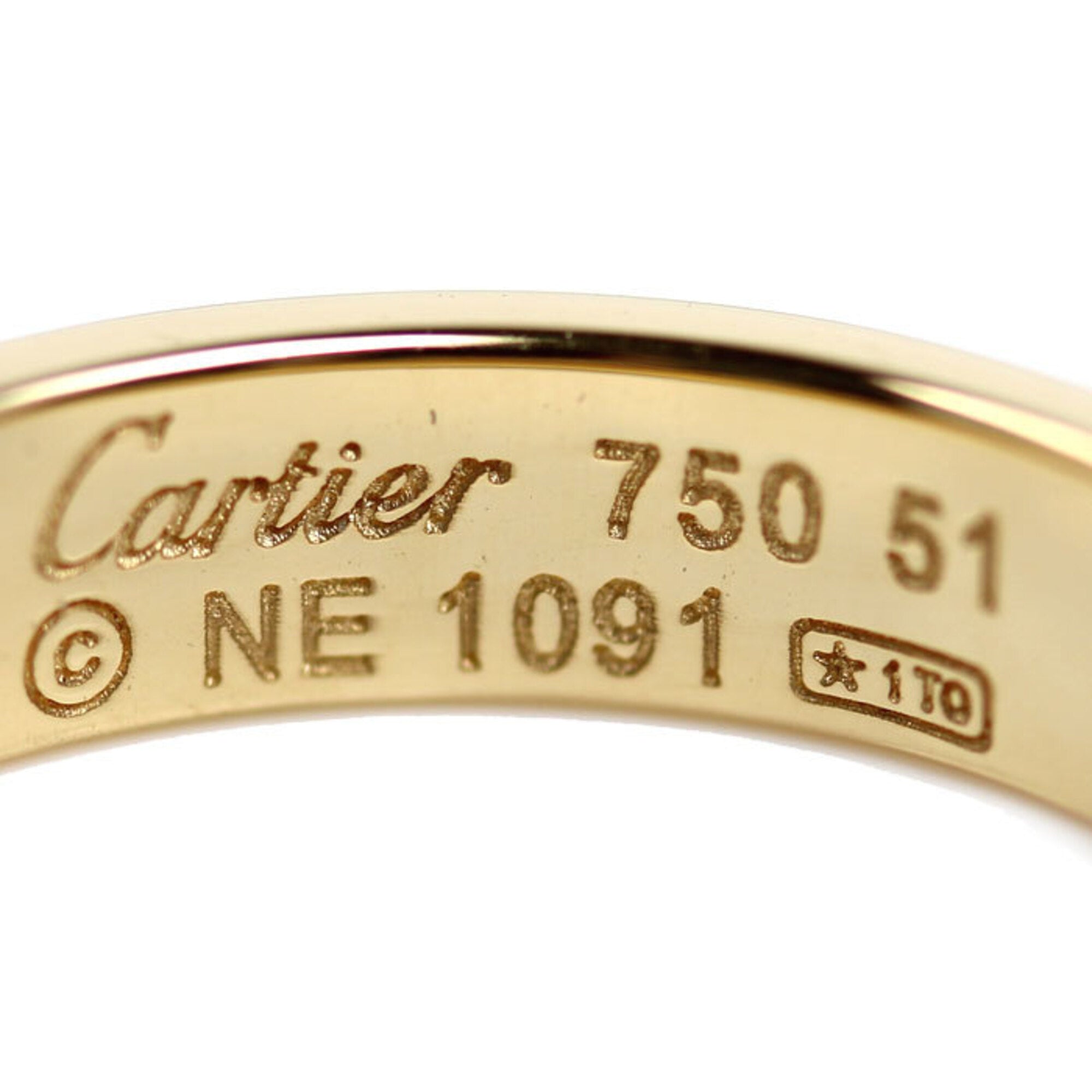 Cartier Yellow Gold (18K) Band Ring (Pre-Owned)