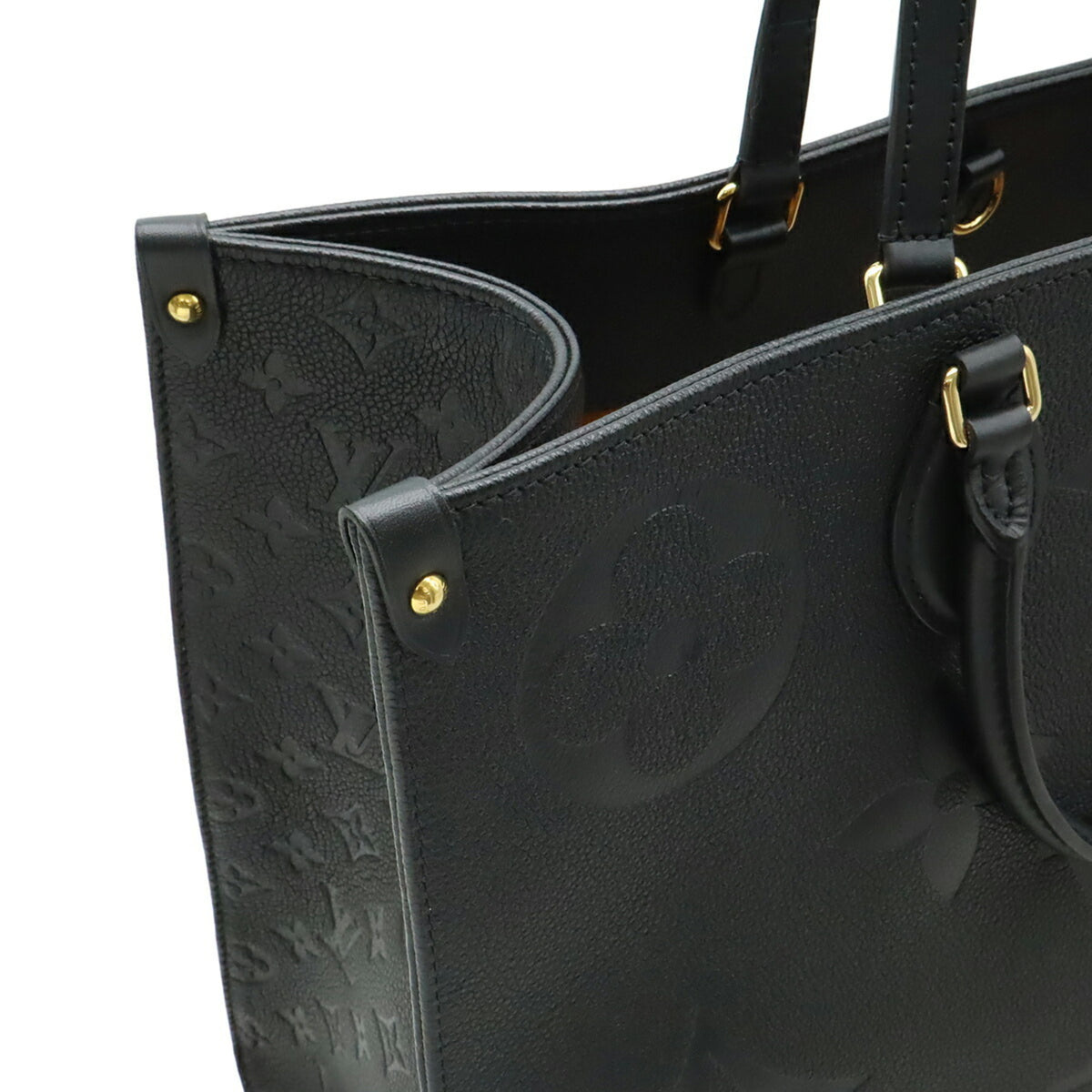 Louis Vuitton Noir Monogram Empreinte Leather Shoulder Bag Tote Bag (Pre-Owned)