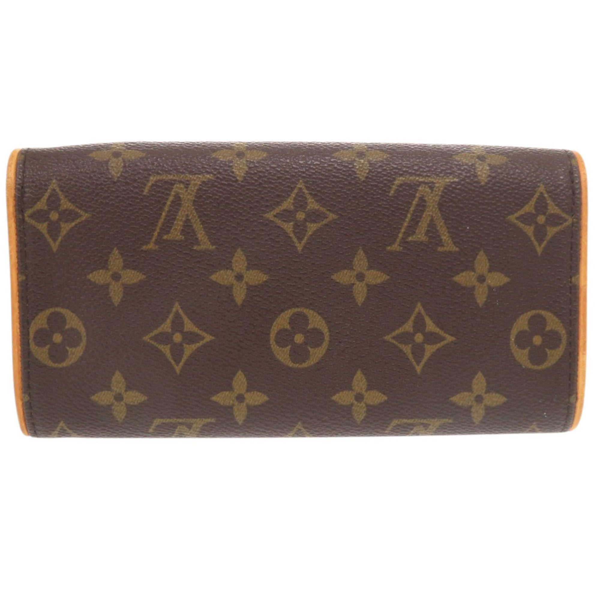 Louis Vuitton Monogram Brown Monogram Pochette Shoulder Bag (Pre-Owned)
