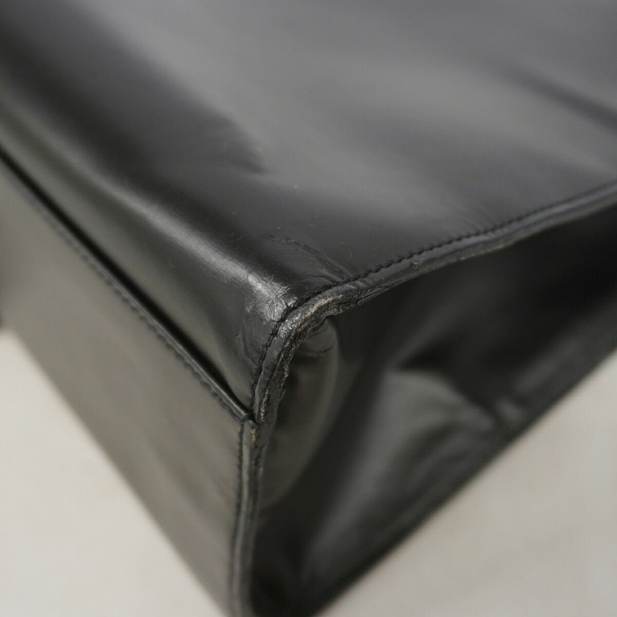 Cartier Black Leather Tote Bag (Pre-Owned)