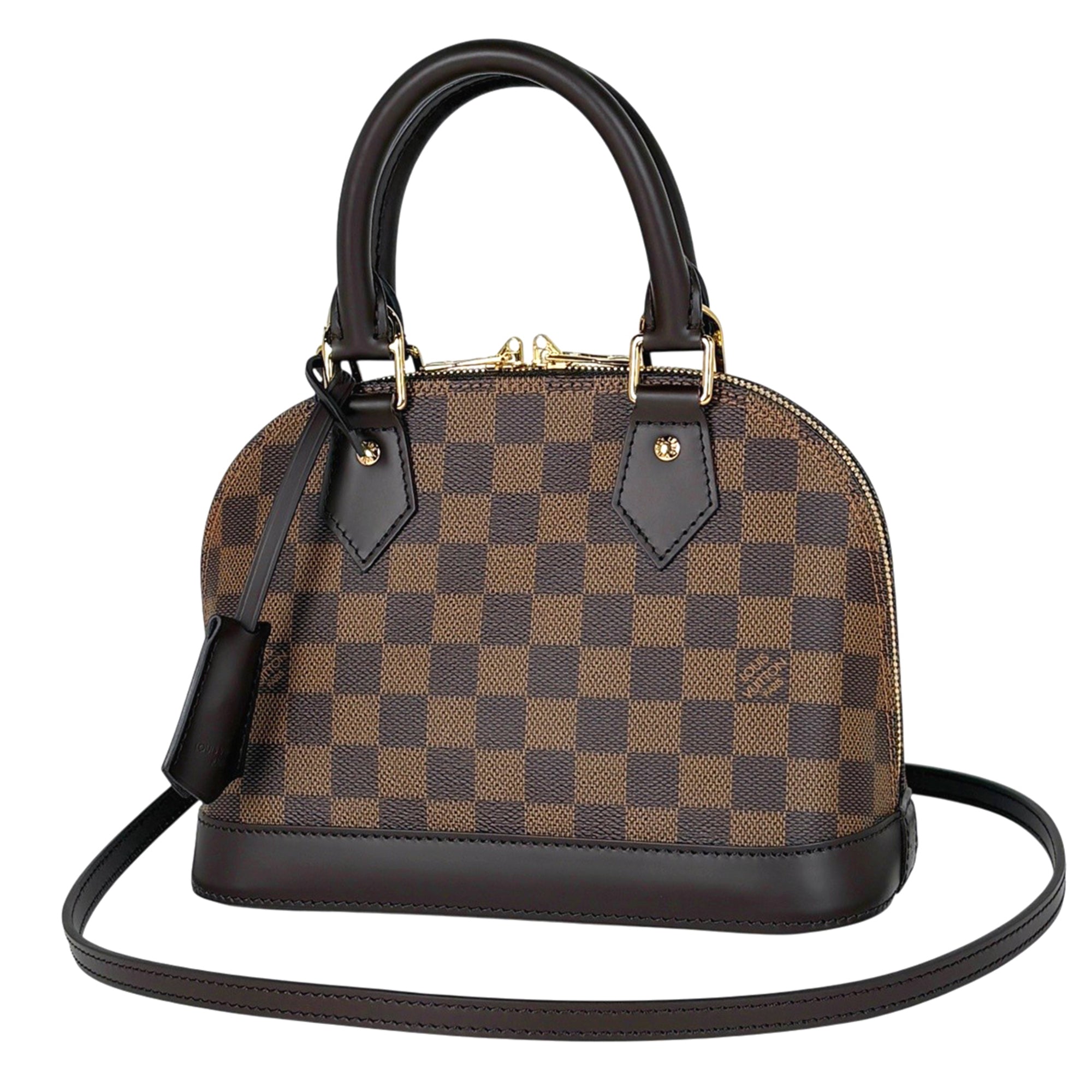 Louis Vuitton Brown Damier Canvas Damier Canvas Handbag Shoulder Bag (Pre-Owned)