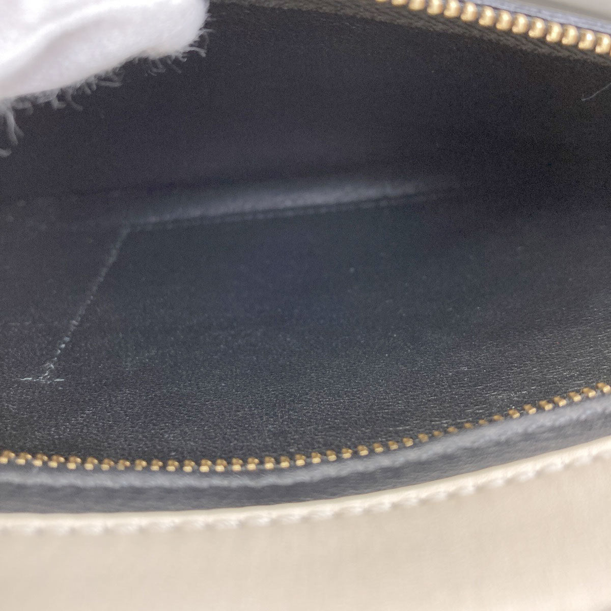 Celine Trapeze Black White Leather Handbag (Pre-Owned)