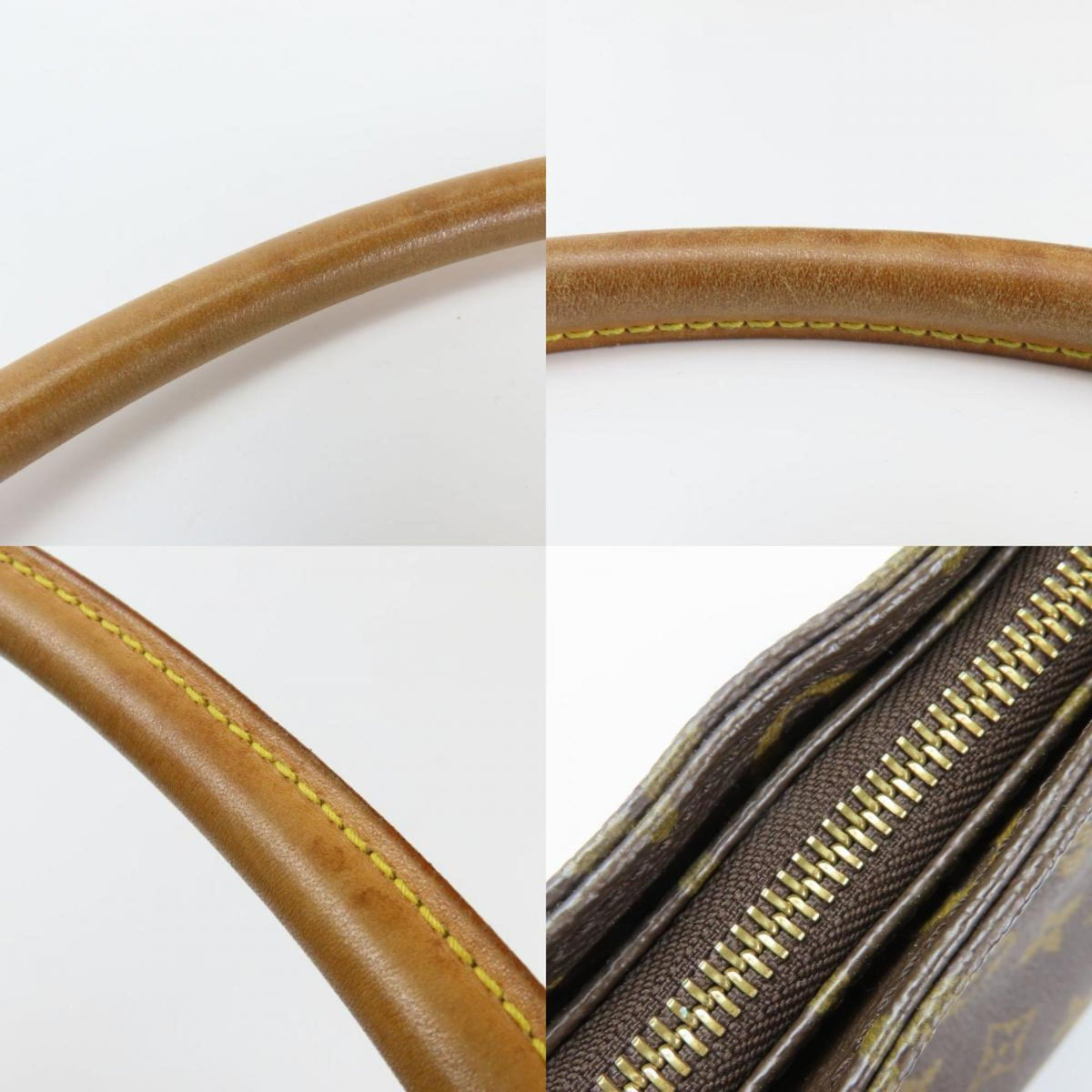 Louis Vuitton Monogram Brown Monogram Leather Shoulder Bag (Pre-Owned)