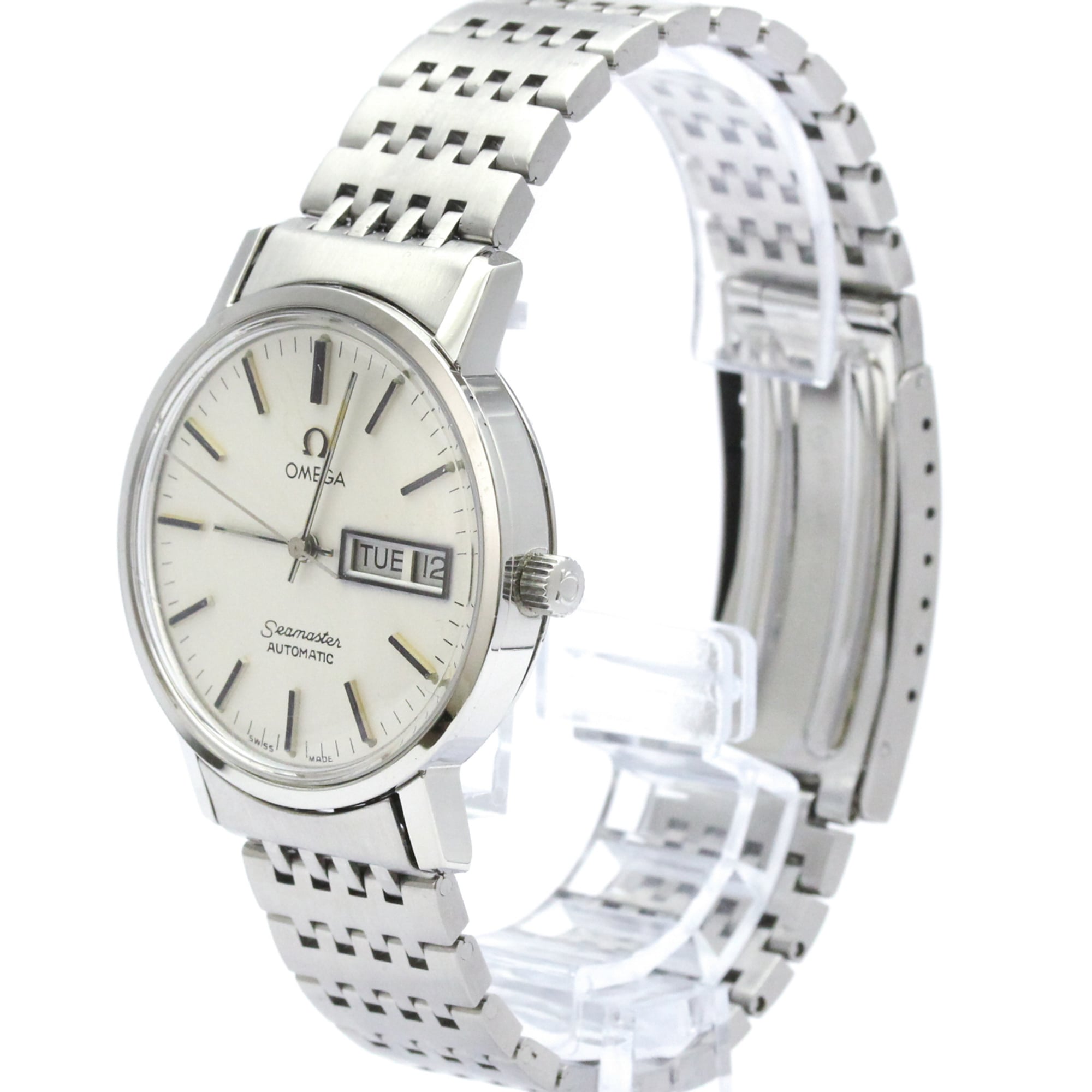 Omega Seamaster Automatic 166.0209 Stainless Steel Watch (Pre-Owned)