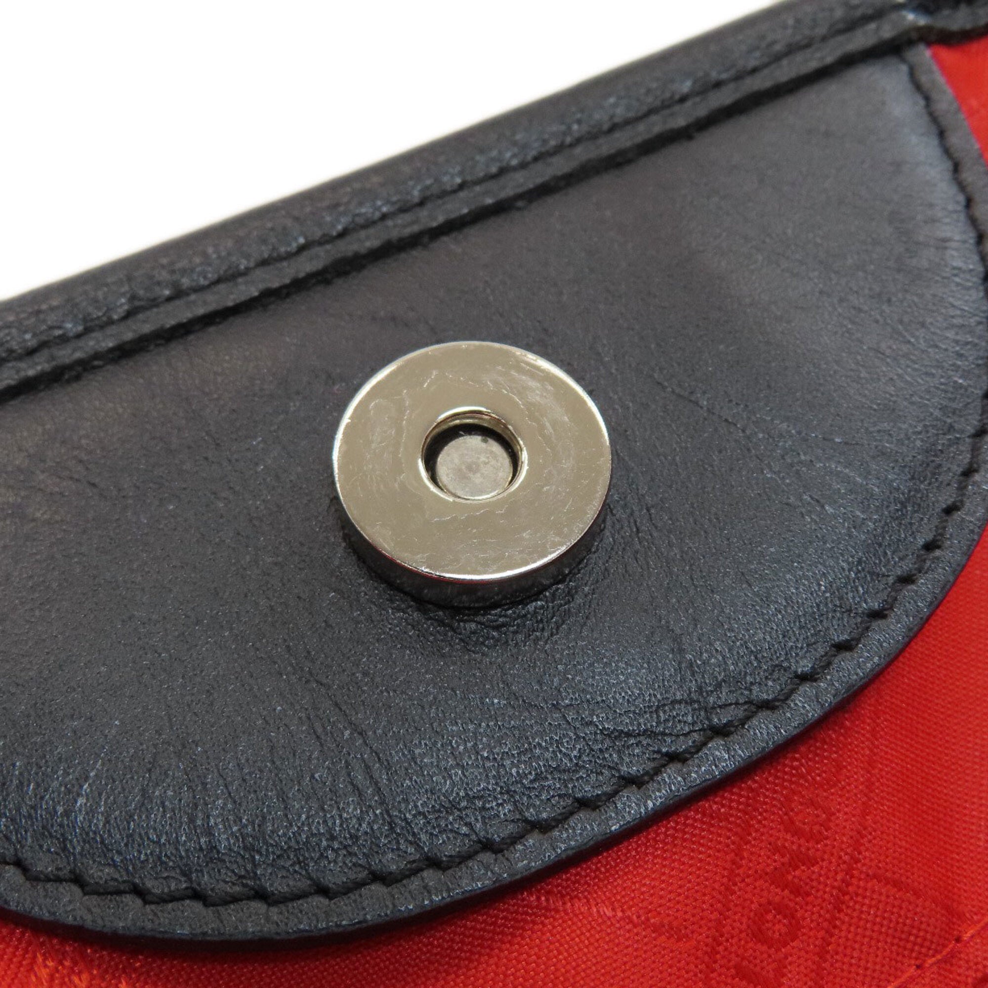 Longchamp Black Leather Handbag (Pre-Owned)