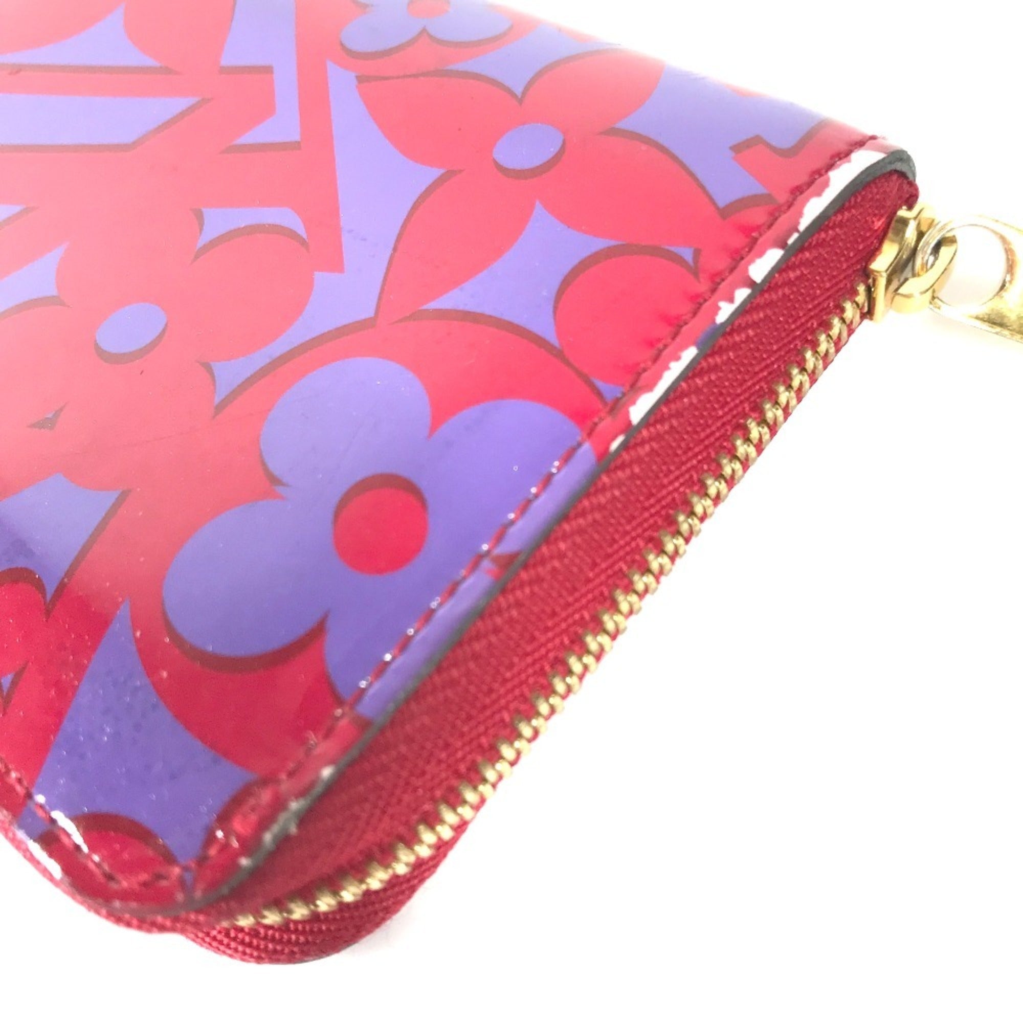 Louis Vuitton Monogram Indian Rose Monogram Purple Monogram Coin Purse/Coin Case (Pre-Owned)