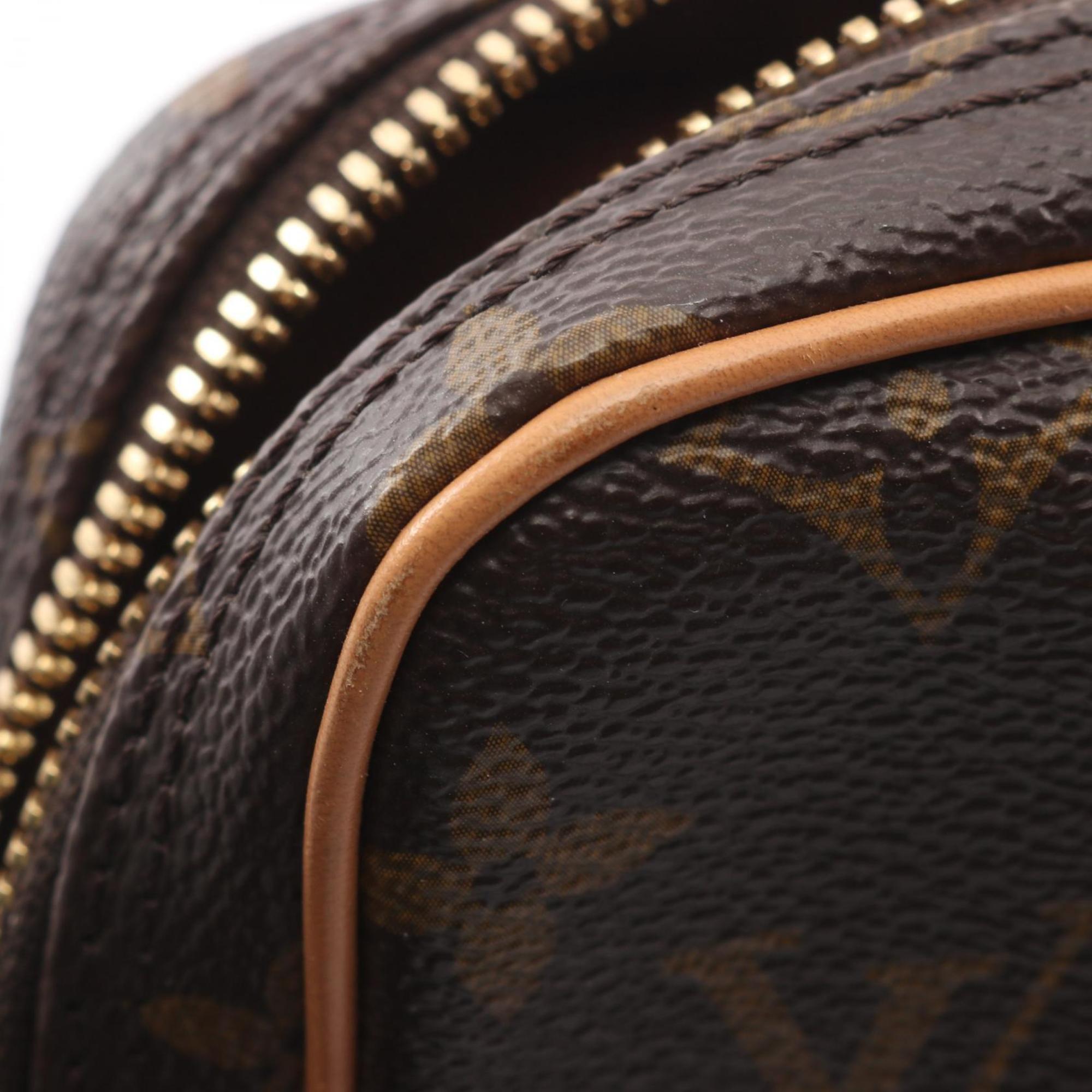 Louis Vuitton Brown Monogram Multi-Color Coated Canvas Leather Handbag Shoulder Bag (Pre-Owned)