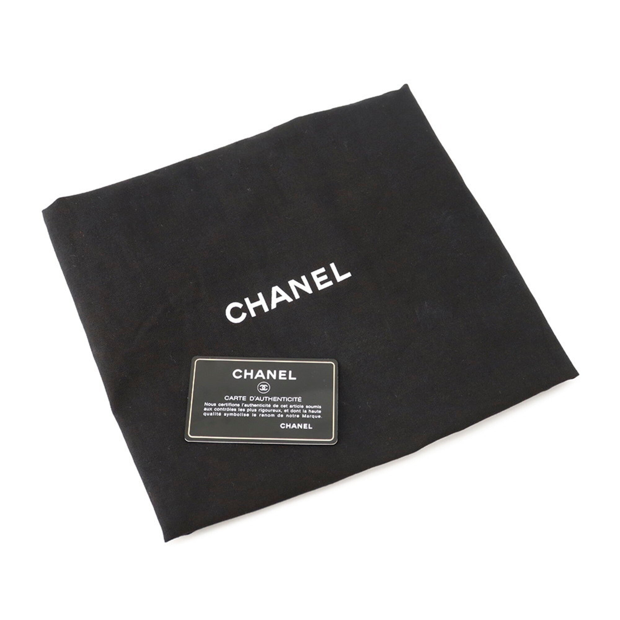 Chanel Matelasse Black Grained Calfskin Handbag Tote Bag (Pre-Owned)