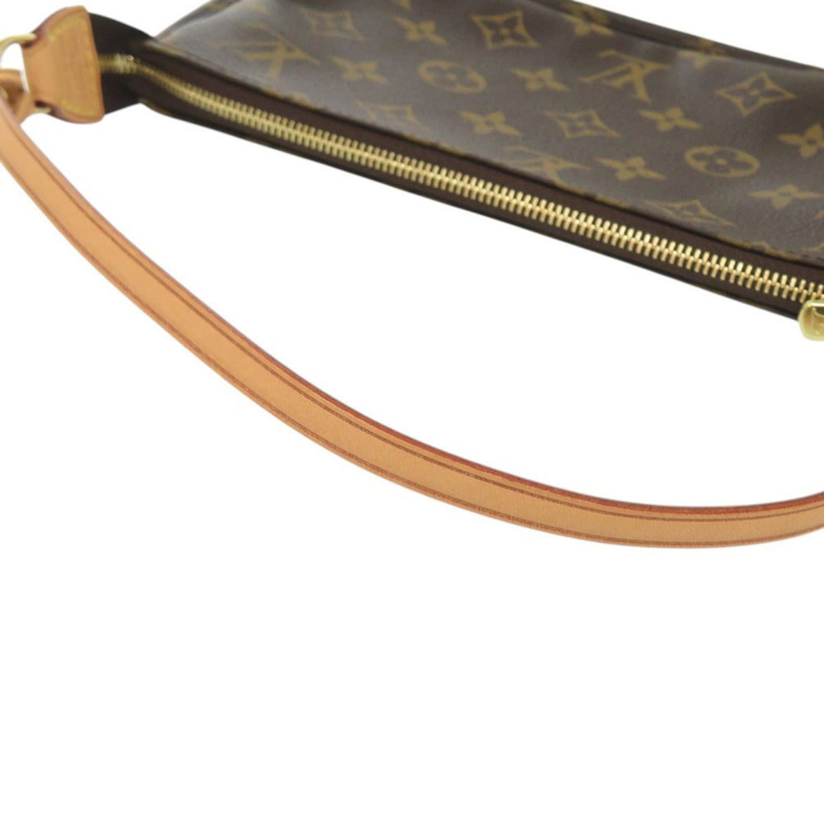 Louis Vuitton Brown Monogram Monogram Handbag Pochette Pouch (Pre-Owned)