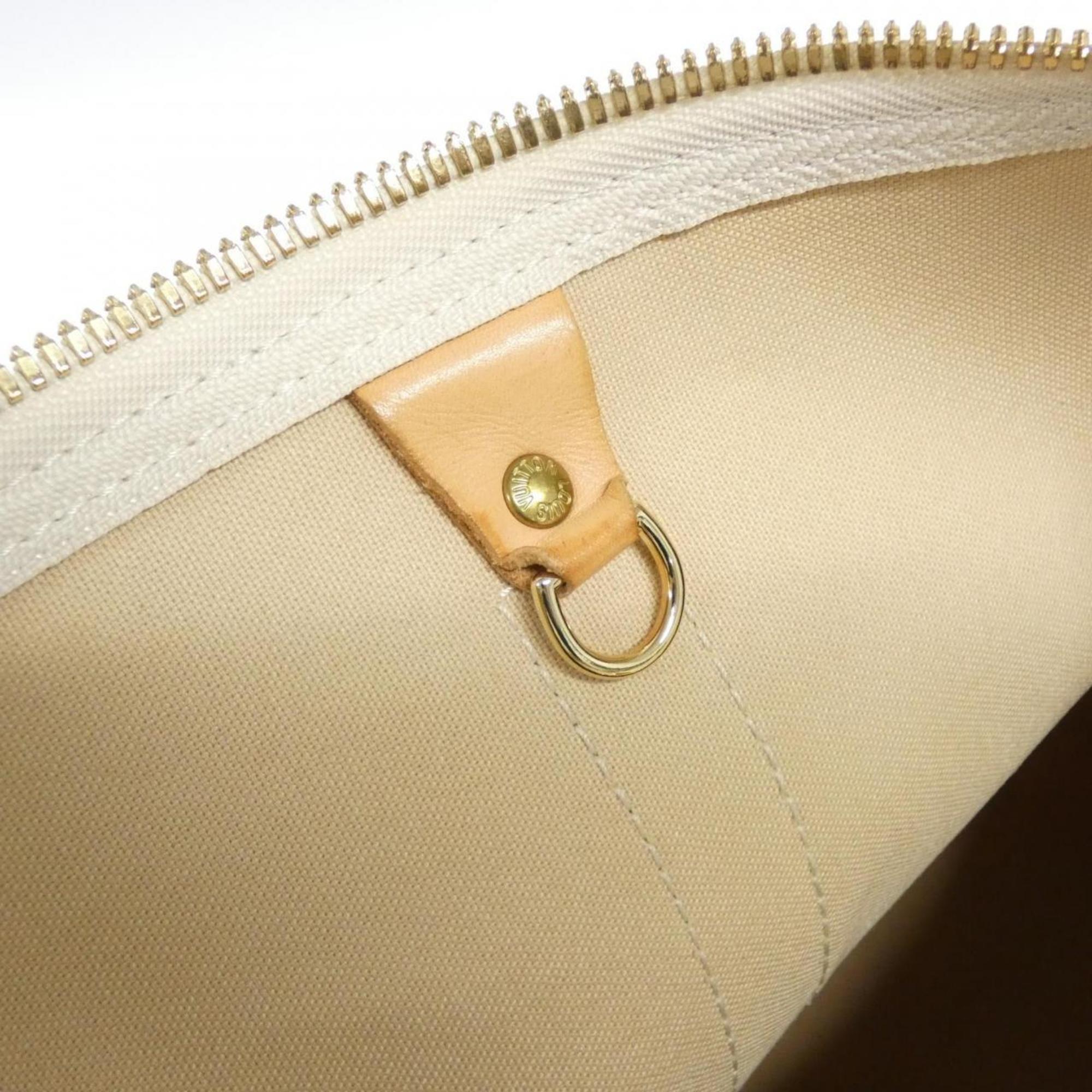 Louis Vuitton Azur Coated Canvas Boston Bag (Pre-Owned)