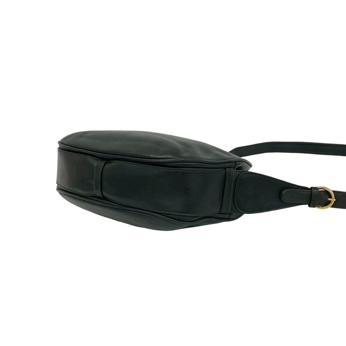 Gucci Black Leather Pochette Shoulder Bag (Pre-Owned)