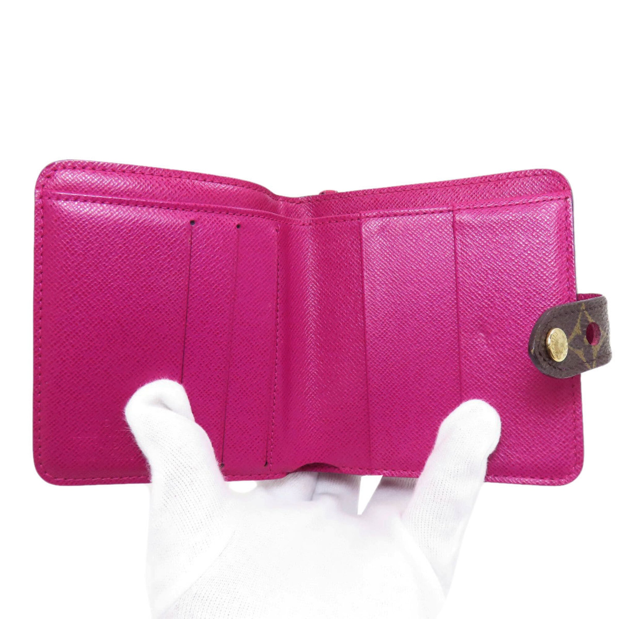 Louis Vuitton Fuchsia Monogram Monogram Wallet (Bi-Fold) (Pre-Owned)