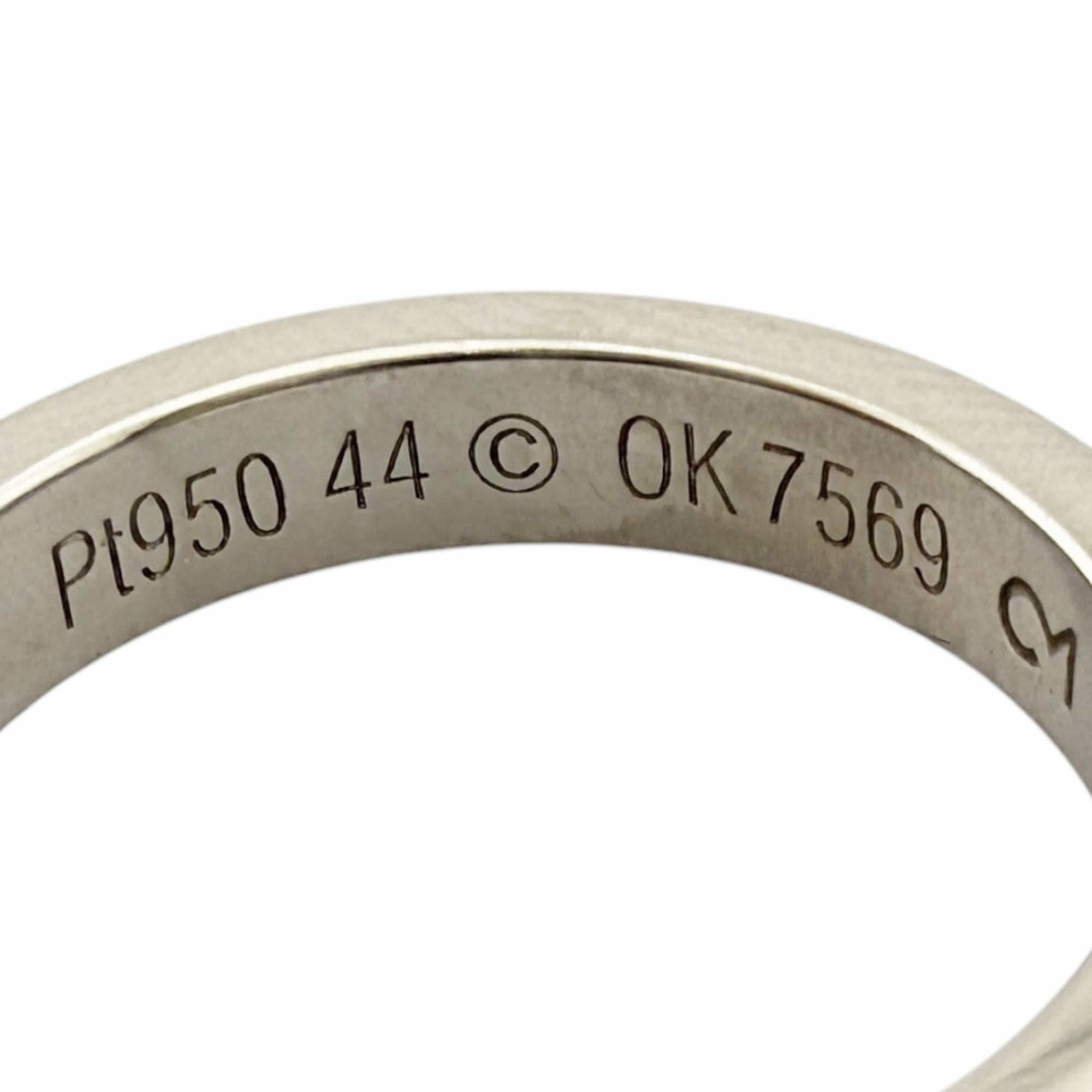 Cartier Platinum 950 Band Ring (Pre-Owned)