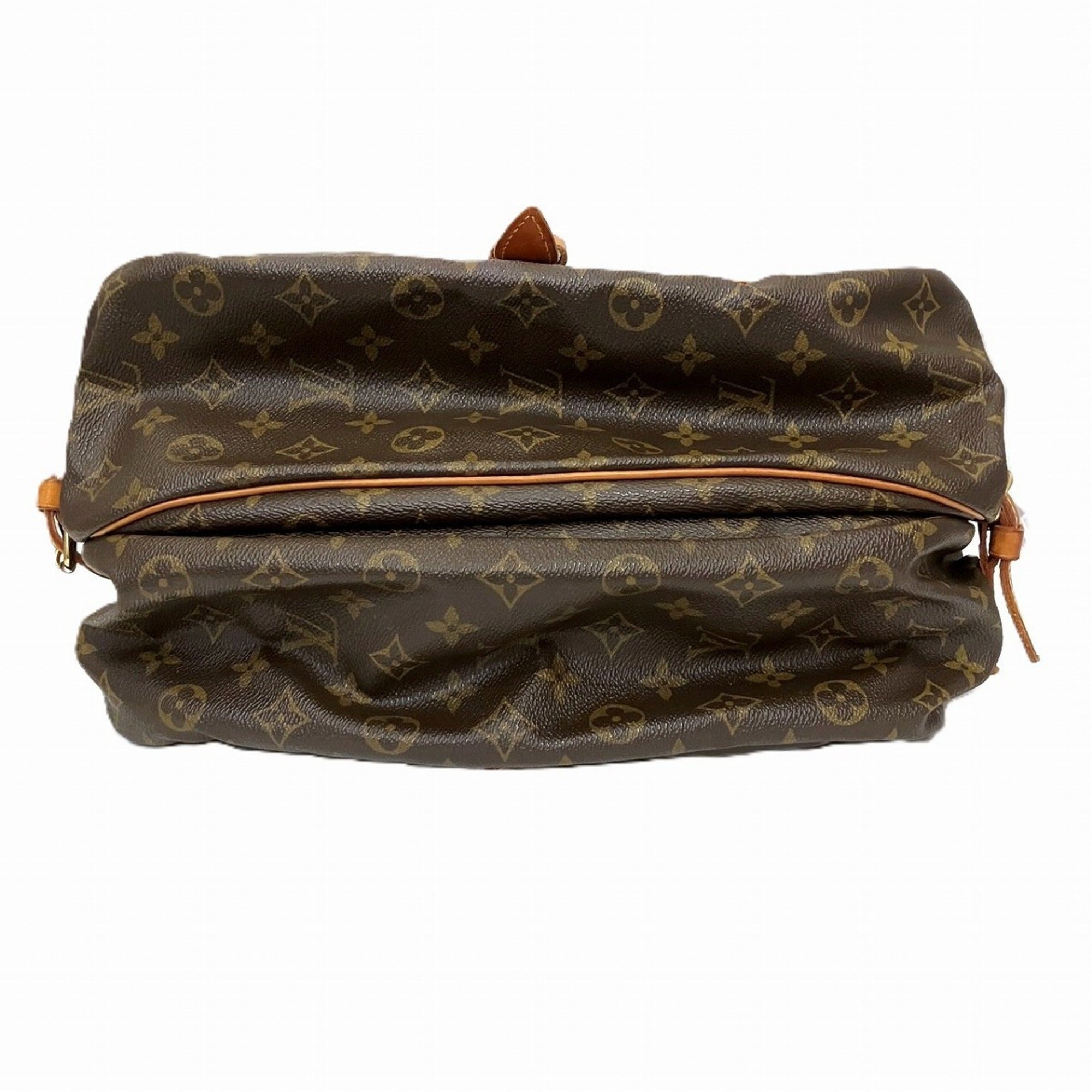 Louis Vuitton Brown Pvc Shoulder Bag (Pre-Owned)