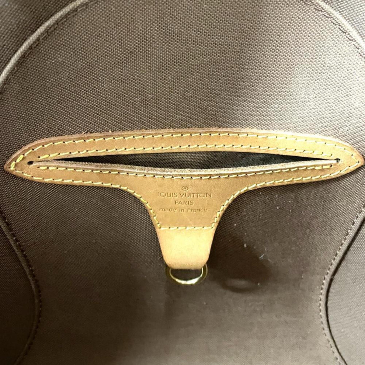 Louis Vuitton Brown Monogram Canvas Handbag (Pre-Owned)