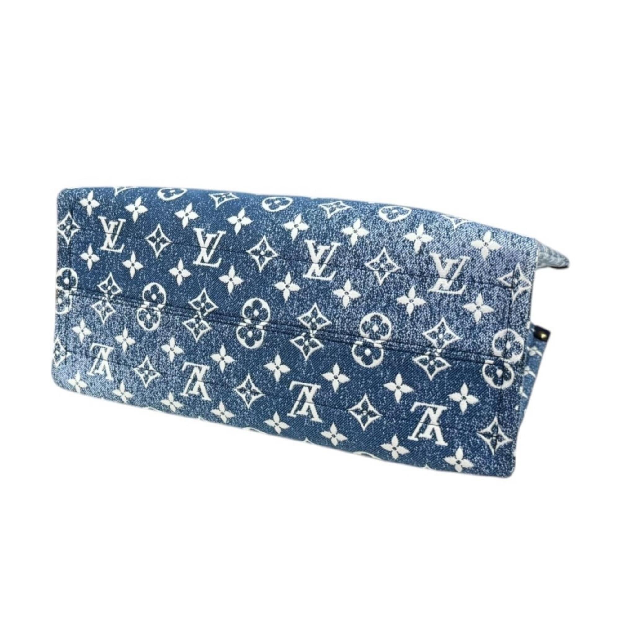 Louis Vuitton Navy Blue Monogram Shoulder Bag (Pre-Owned)
