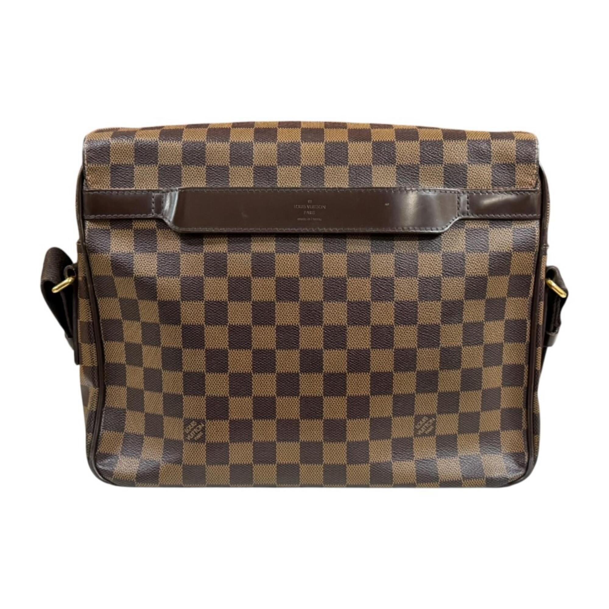 Louis Vuitton Damier Brown Damier Canvas Handbag Shoulder Bag (Pre-Owned)