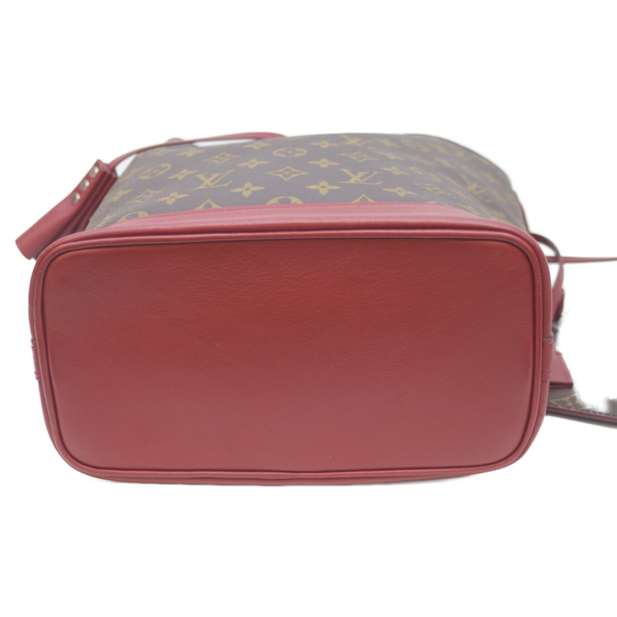 Louis Vuitton Bordeaux Brown Monogram Pouch Shoulder Bag (Pre-Owned)