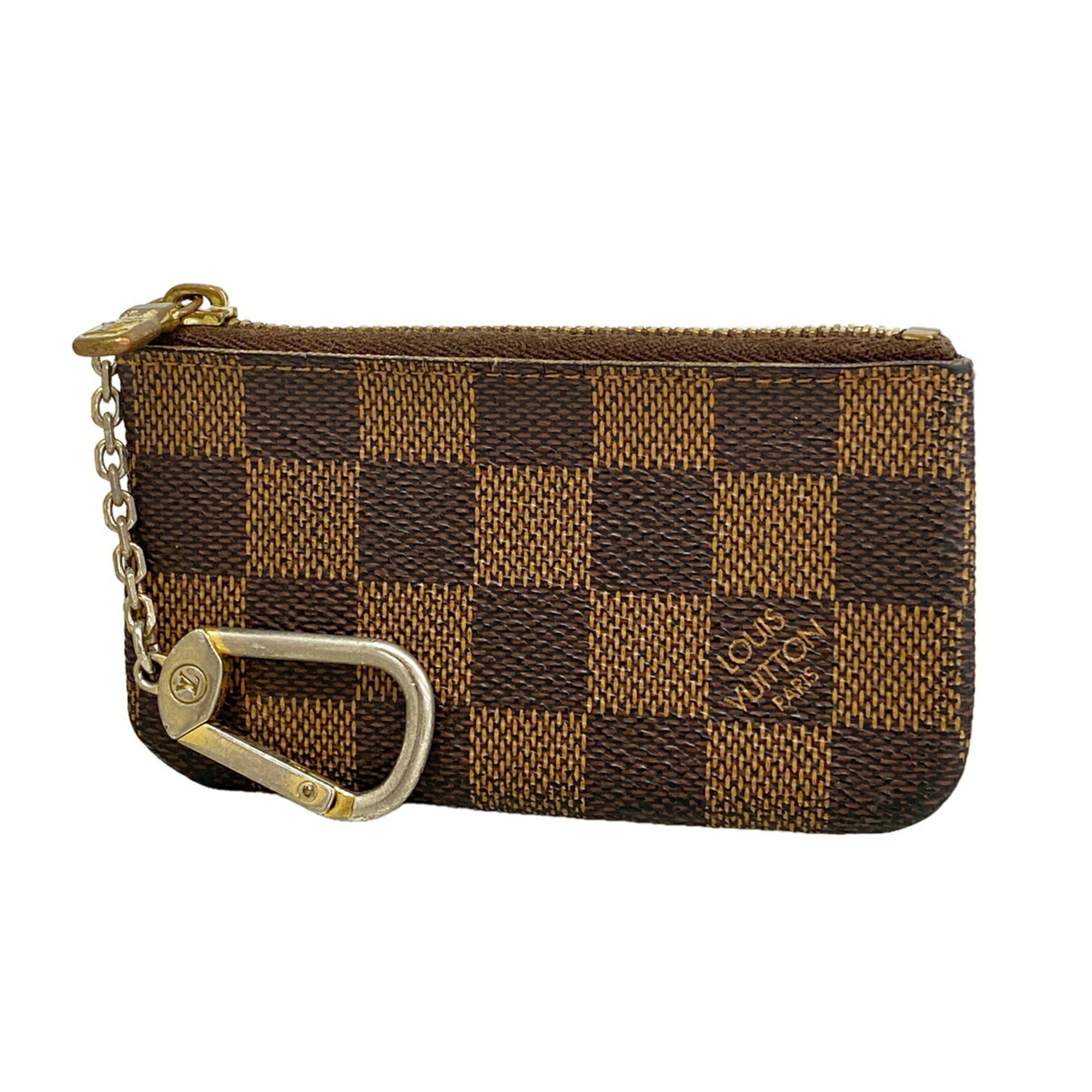 Louis Vuitton Ebene Coin Purse/Coin Case (Pre-Owned)