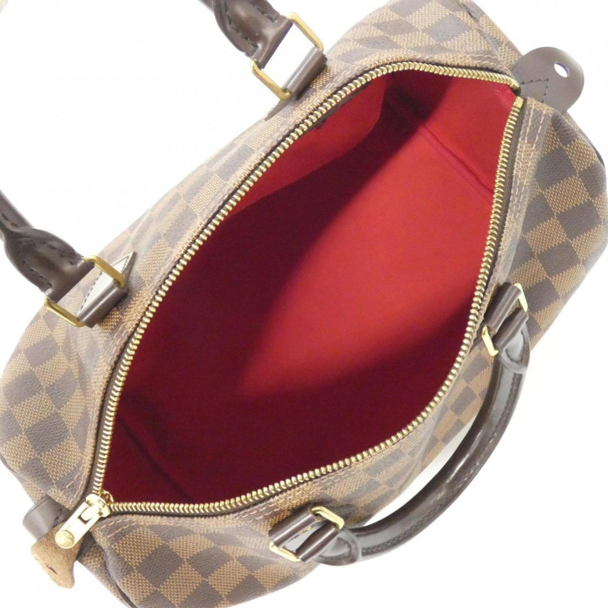 Louis Vuitton Ebene Coated Canvas Boston Bag (Pre-Owned)