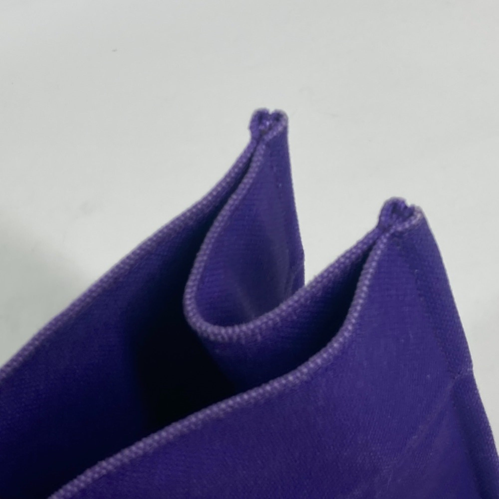 Hermes Purple Canvas Shoulder Bag Tote Bag (Pre-Owned)