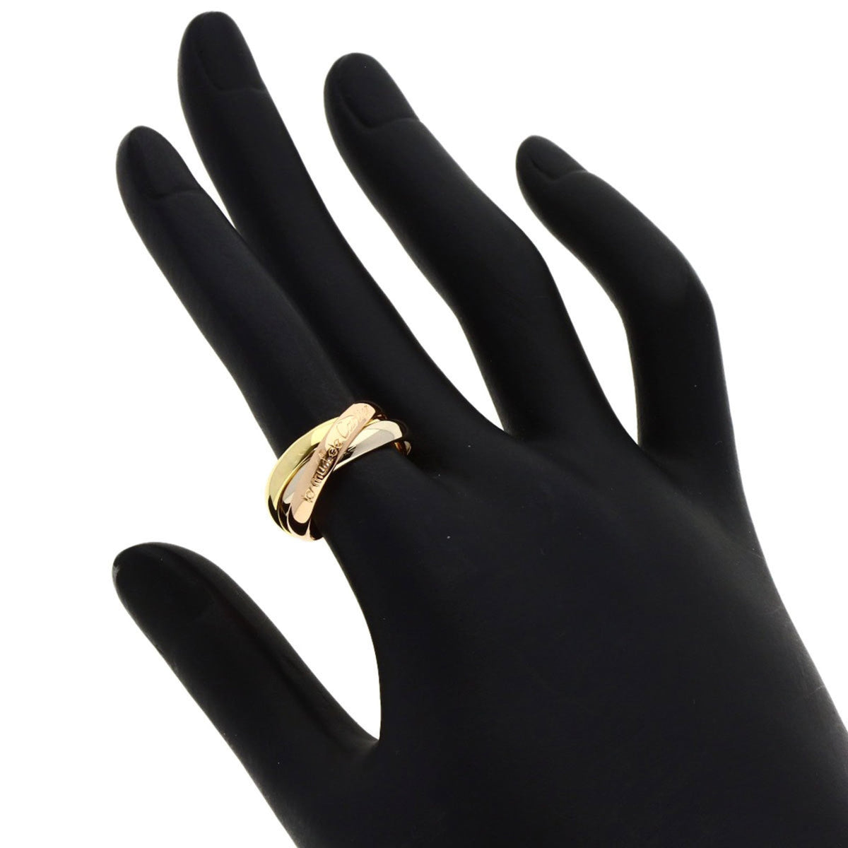 Cartier Yellow Gold (18K) Pink Gold (18K) White Gold (18K) Band Ring (Pre-Owned)